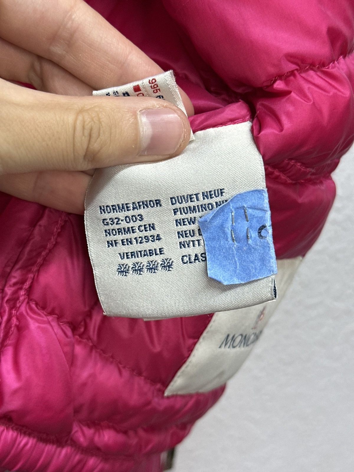 Moncler Moncler Lans Down Puffer Jacket Pink Lightweight Size M / US 6-8 / IT 42-44 - 16 Thumbnail