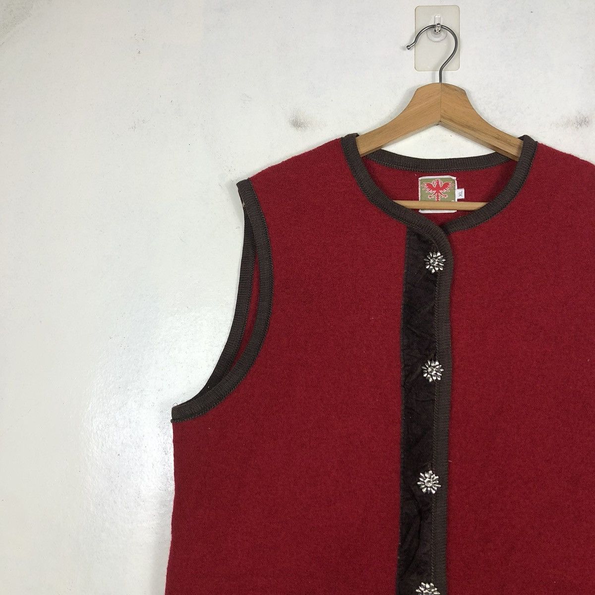Vintage 📌VINTAGE WOOL VEST JACKET WALK WINKLER ITALY Size US XL / EU 56 / 4 - 9 Thumbnail