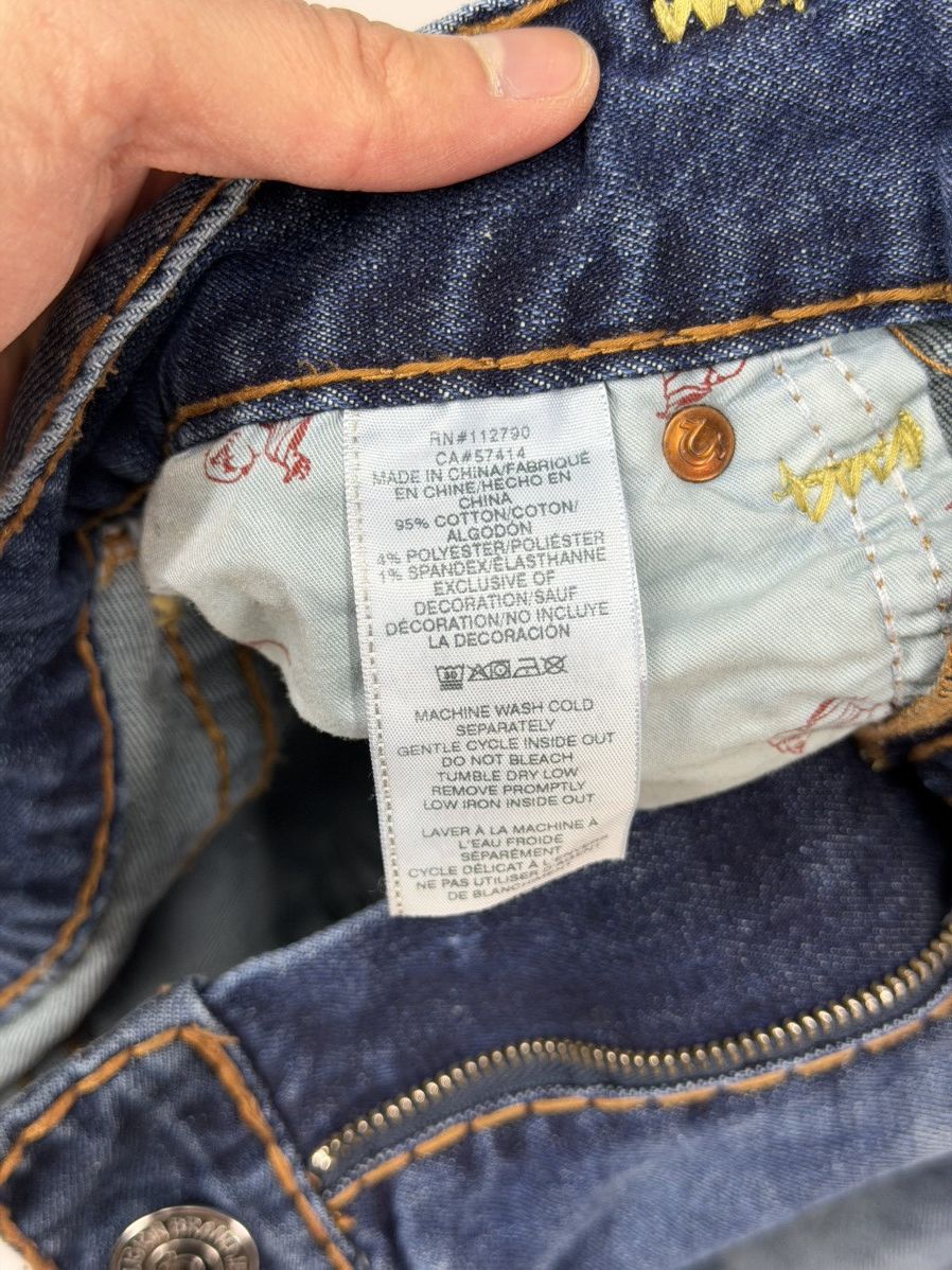 True Religion Vintage True Religion Bobby Relaxed Baggy Denim Jeans Y2K Size US 36 / EU 52 - 16 Thumbnail