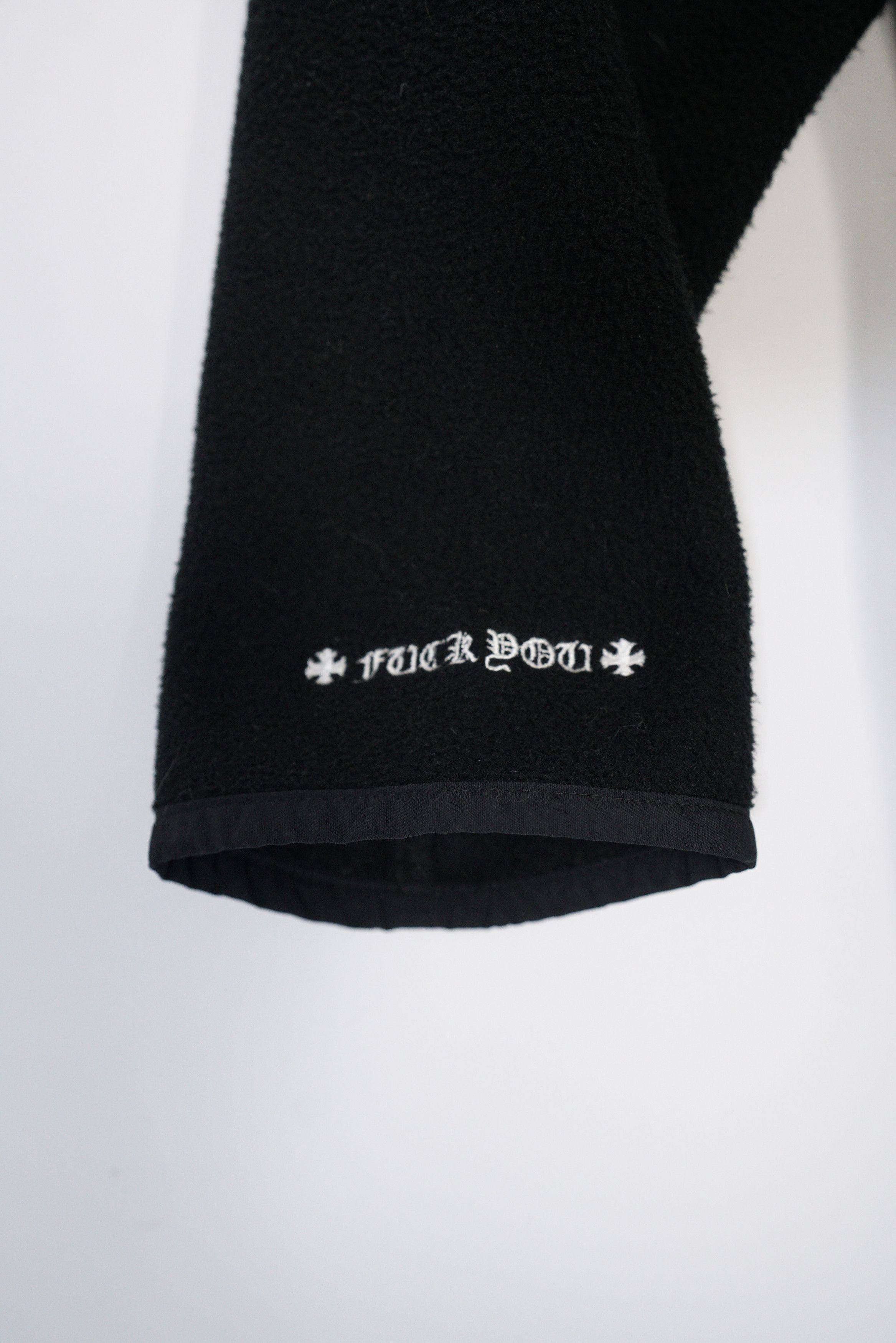 Chrome Hearts Chrome Hearts Fleece Horseshoe Logo Half Zip Sweatshirt Size US L / EU 52-54 / 3 - 9 Thumbnail