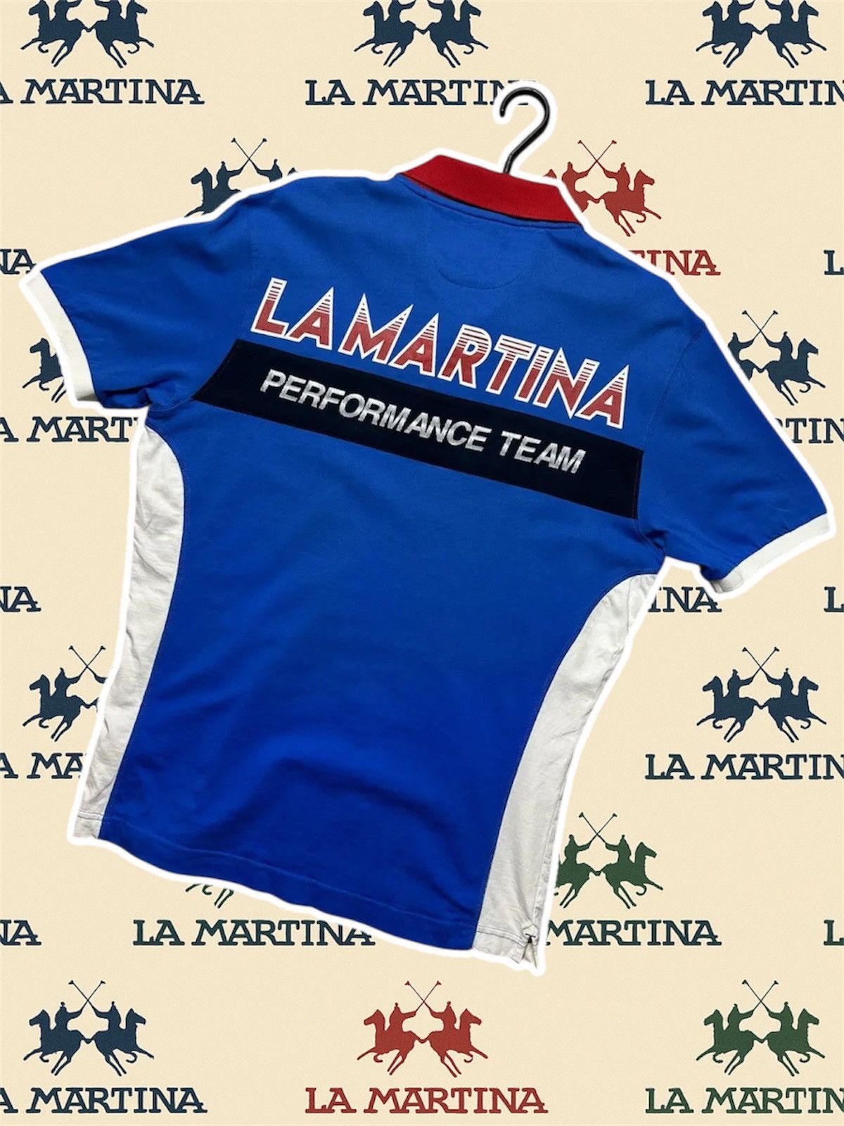 La Martina Vintage Racing Maserati La Martina polo racing team big logo Size US XL / EU 56 / 4 - 1 Thumbnail