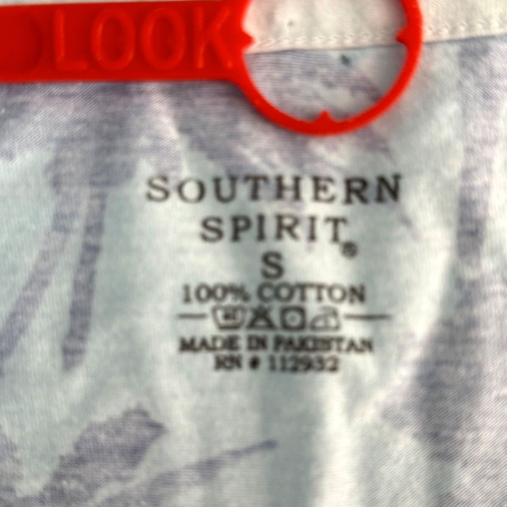 Vintage Southern Spirit Shirt S V Neck Palm Tree Tropical Beach Vacation Resort Print T Size S / US 4 / IT 40 - 4 Thumbnail