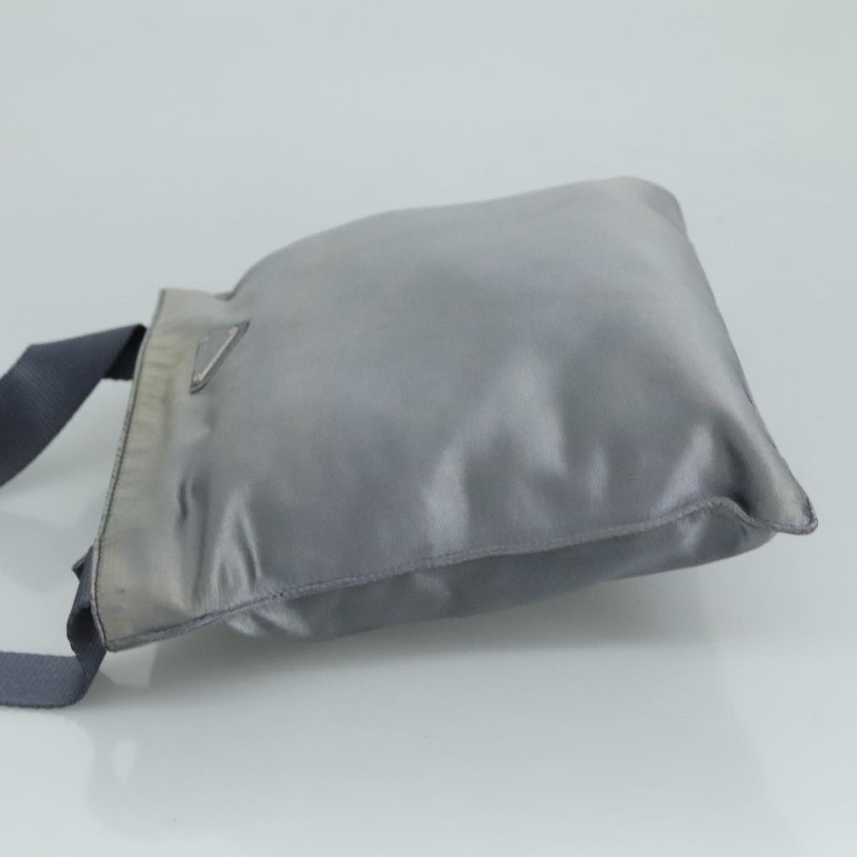 Prada PRADA Shoulder Bag Satin Blue Size ONE SIZE - 5 Thumbnail