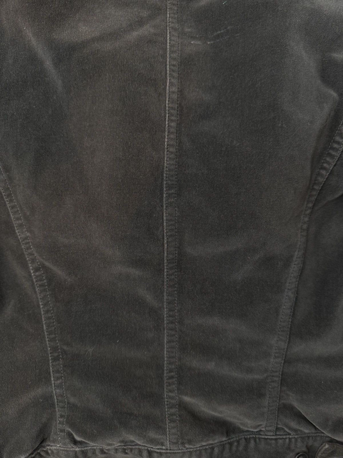 Rick Owens Rick Owens 2000's Velvet Cotton Trucker Jacket Size M / US 6-8 / IT 42-44 - 7 Thumbnail