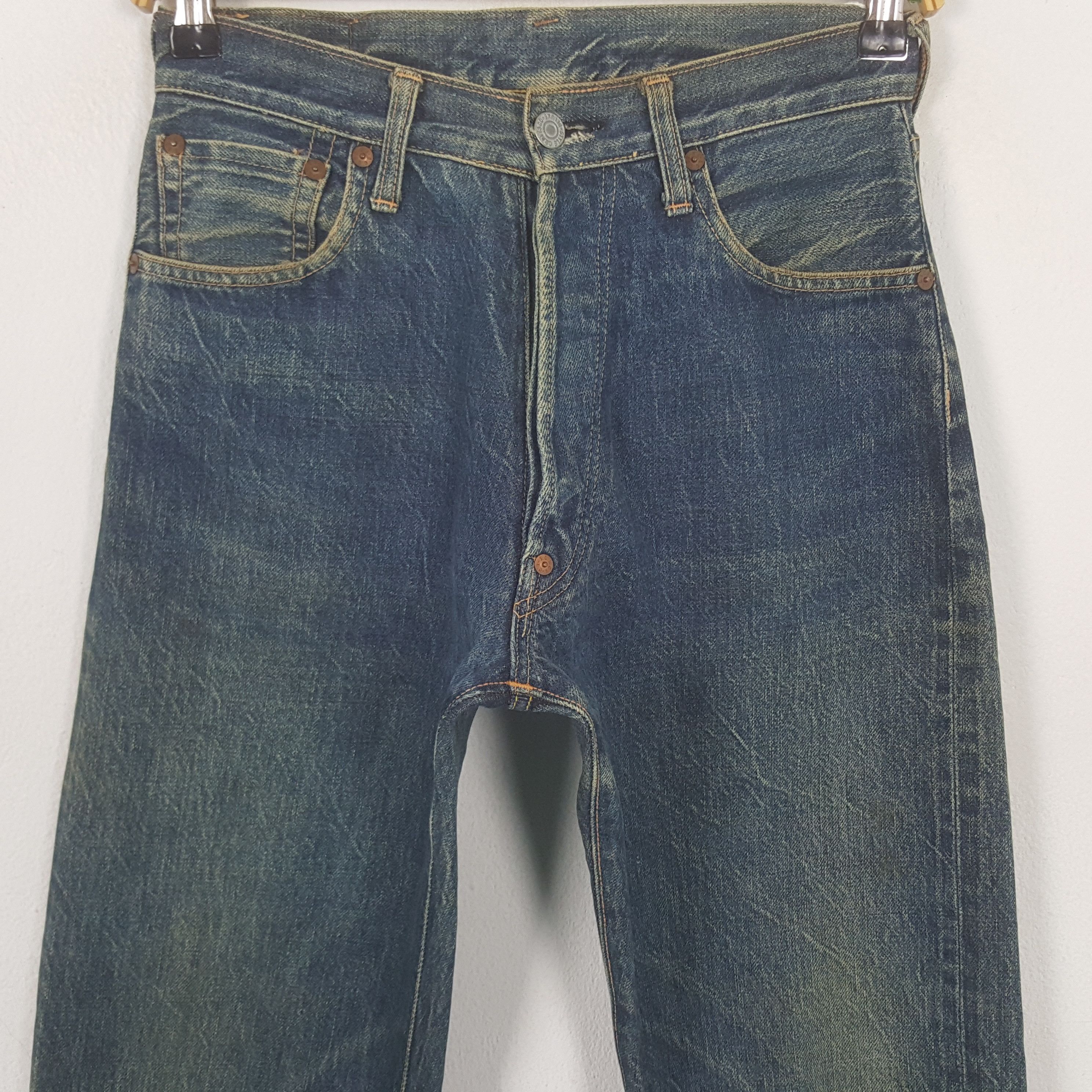 Evisu Vintage Evisu Selvedge Daicock Custom Art Denim Jeans RR11 Size US 26 / EU 42 - 5 Thumbnail
