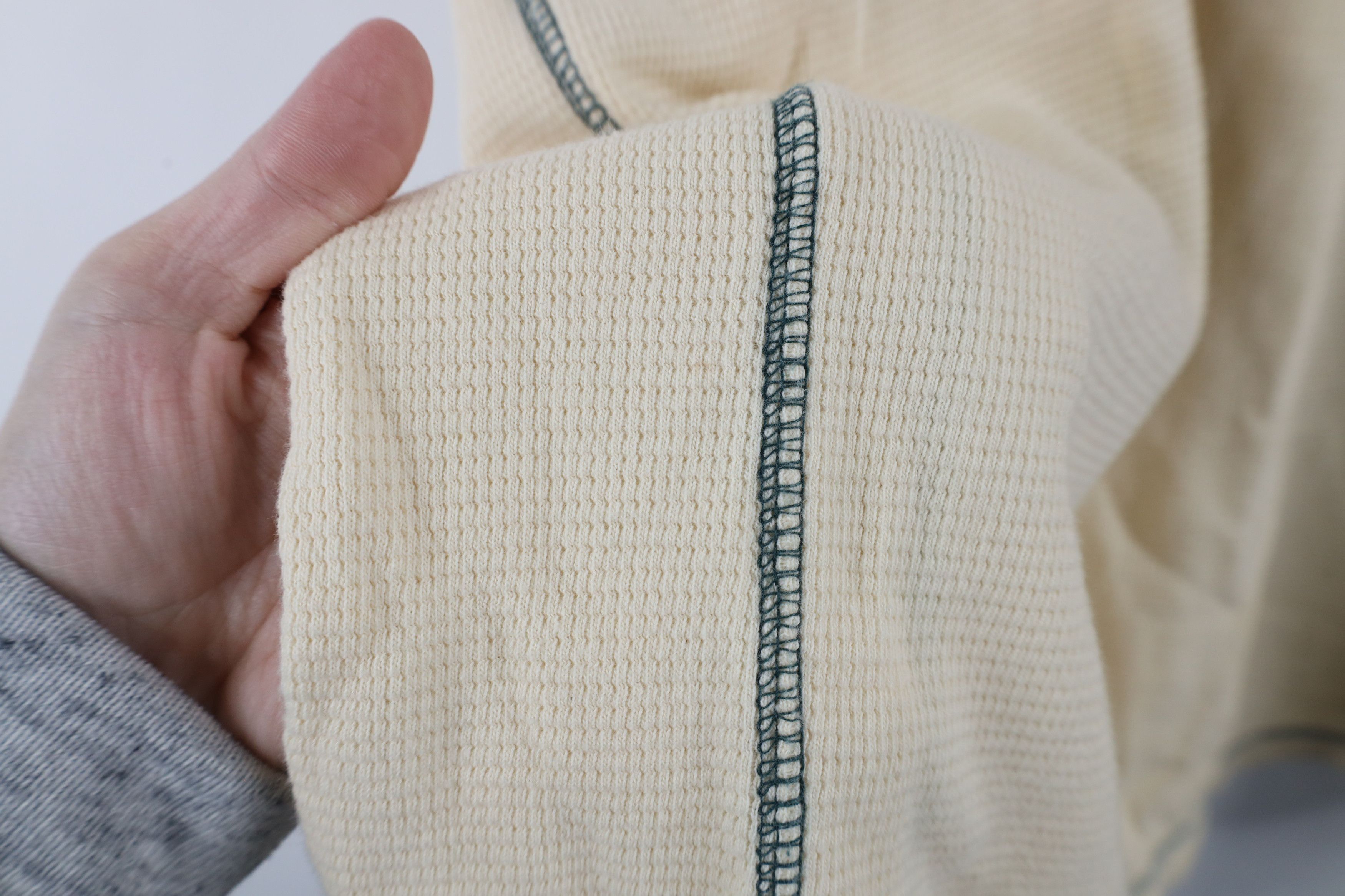 Enyce × Vintage Vintage Y2K Enyce Thermal Waffle Knit Long Sleeve T-Shirt Size US XXL / EU 58 / 5 - 9 Thumbnail