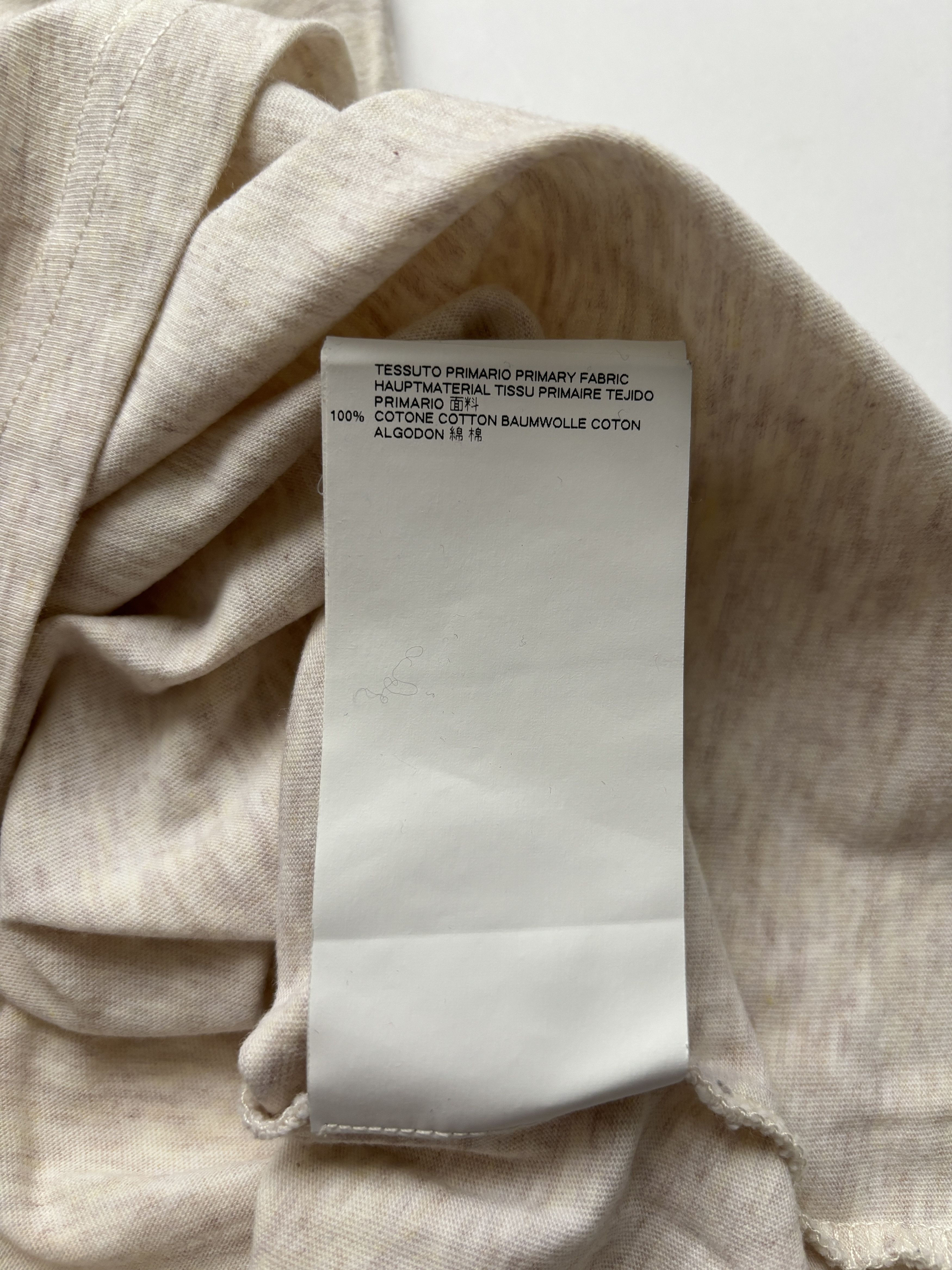 Maison Margiela ⚡️QUICK SALE⚡️2017 Maison Margiela Beige T-Shirt Size US XS / EU 42 / 0 - 6 Thumbnail