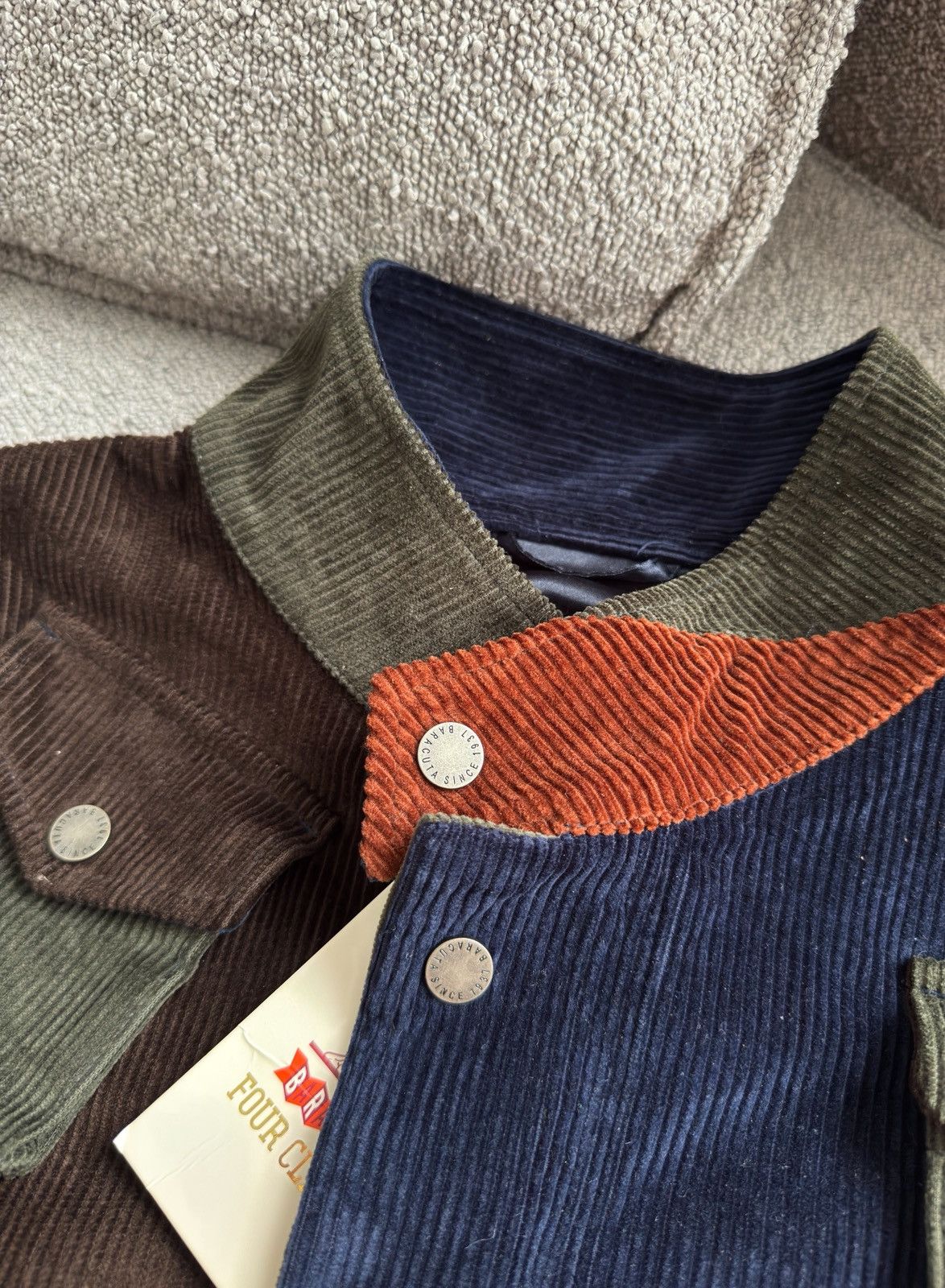 Baracuta BARACUTA Four Climes Corduroy Field Jacket fits L RRP1300$ Size US L / EU 52-54 / 3 - 7 Thumbnail