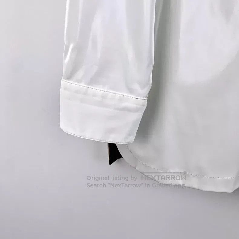 Fendi Fendi White Lining Logo Full Print Patent Leather Collar S Size XXS / US 00 / IT 34 - 4 Thumbnail