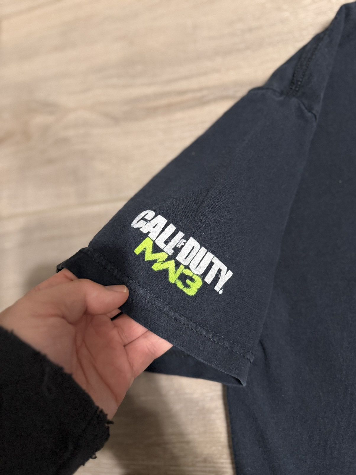 Vintage Vintage Call Of Duty MW3 T-Shirt Size US L / EU 52-54 / 3 - 3 Thumbnail