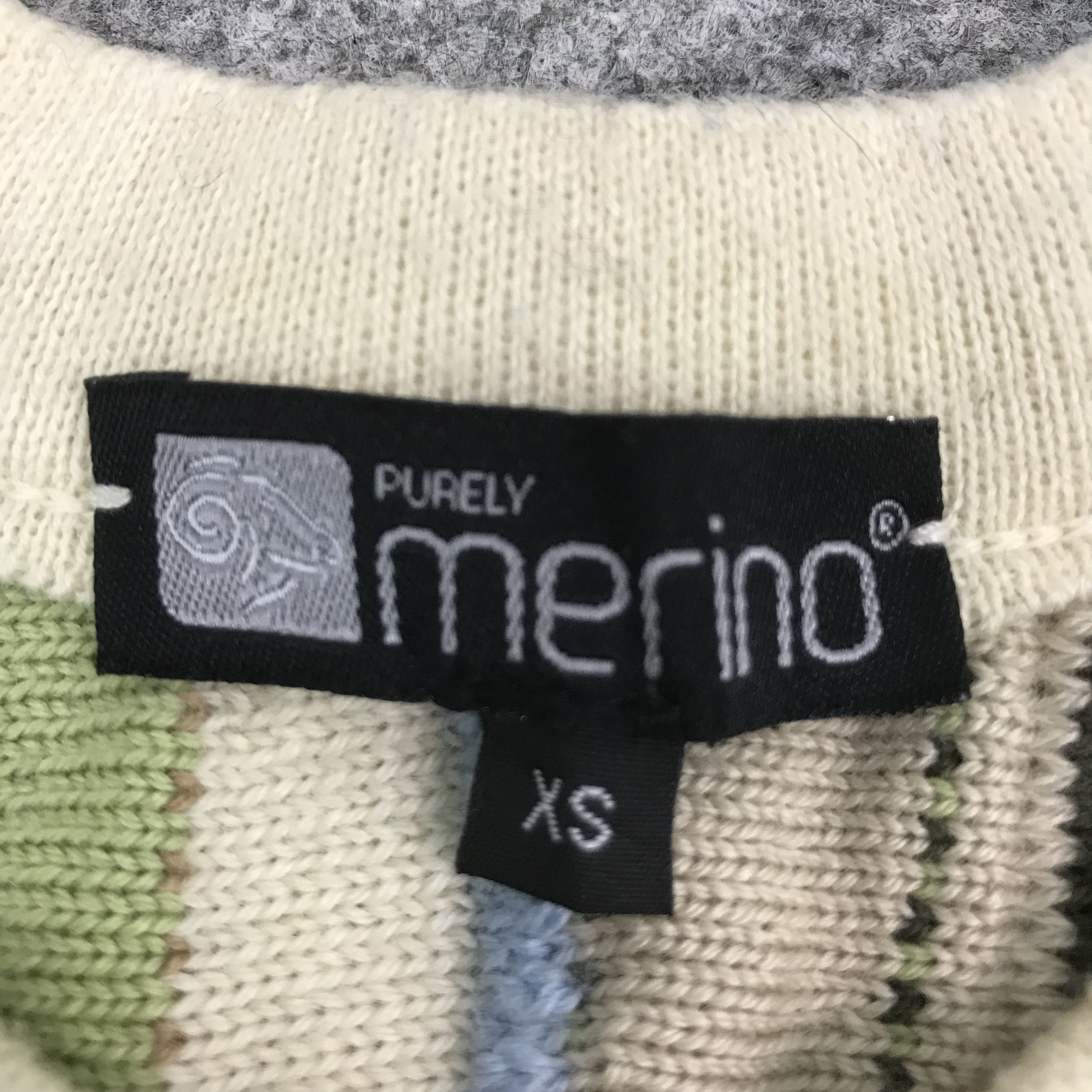 Aran Isles Knitwear × Japanese Brand × Vintage Vtg merino knitwear like style not coogi jacket Size US XS / EU 42 / 0 - 10 Thumbnail