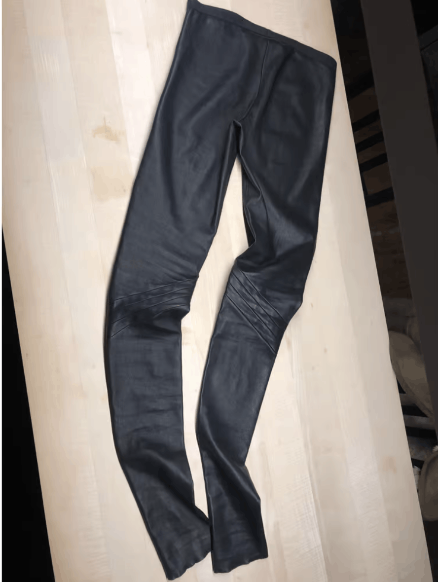Rick Owens Rick Owens Leather Leggings Size 27" / US 4 / IT 40 - 7 Thumbnail