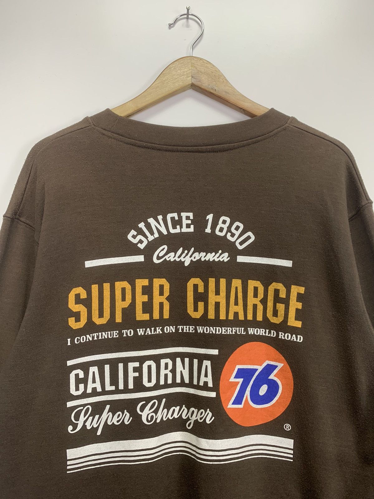 Vintage Vintage Lubricants 76 Racing Sweater Size US XL / EU 56 / 4 - 11 Thumbnail