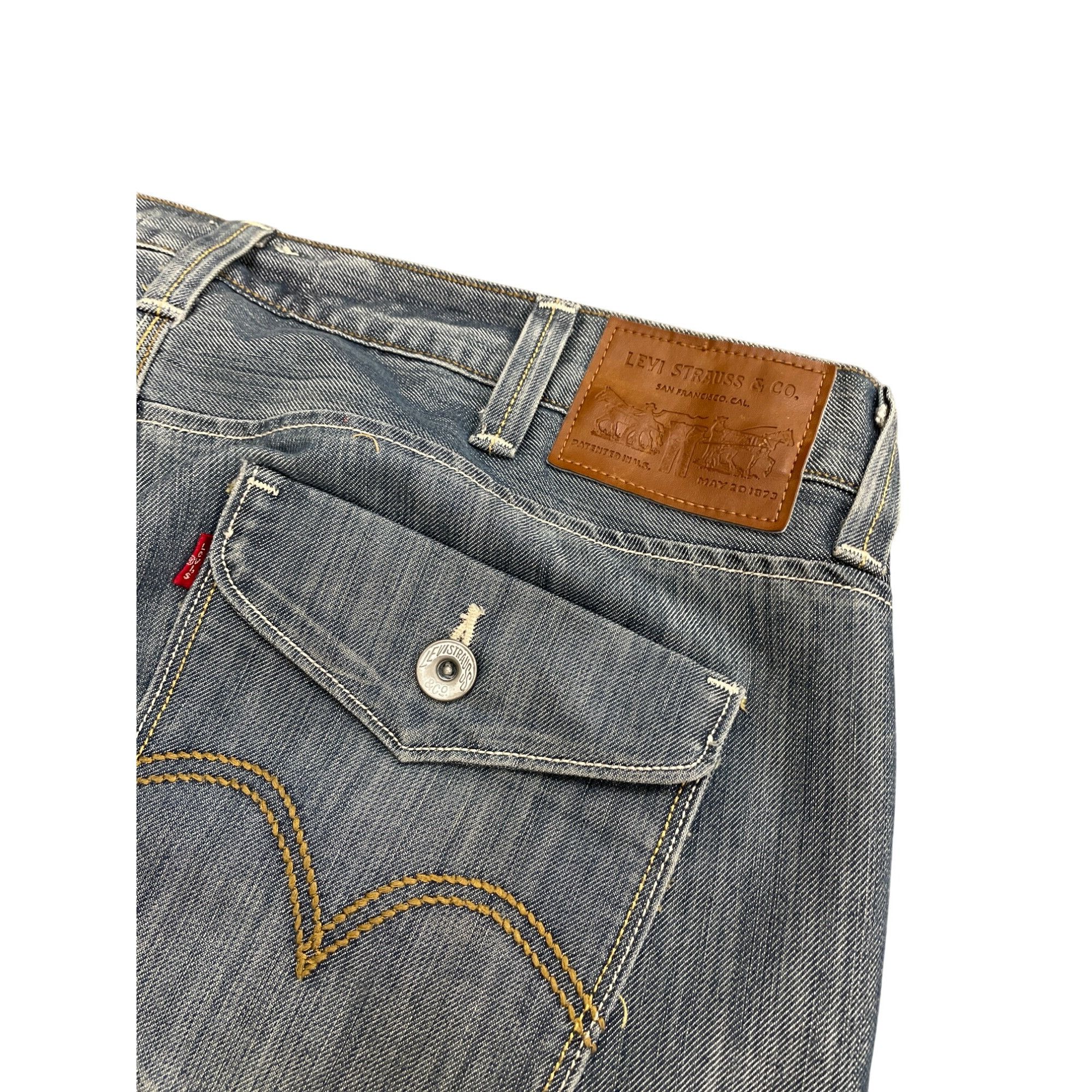 Levi's Levis 514 Slim Straight Mens Blue Jeans Size 34x32 SKU 8377 Size US 40 / EU 56 - 12 Thumbnail