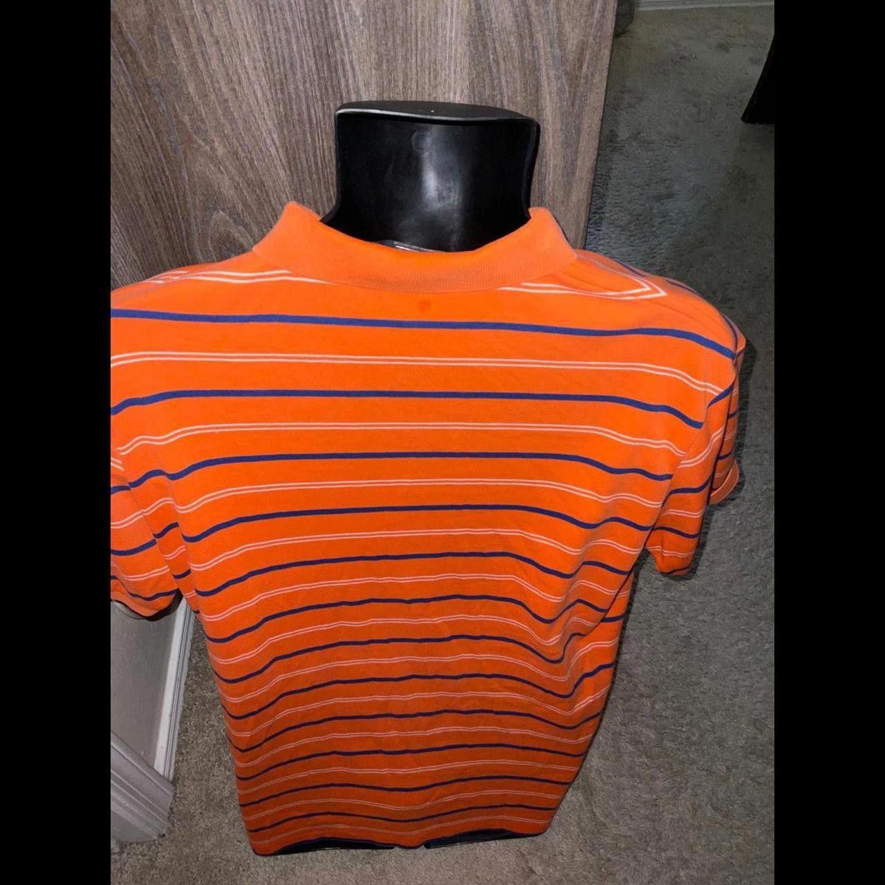 Polo Ralph Lauren Mens Used Orange Striped Ralph Size US L / EU 52-54 / 3 - 2 Thumbnail