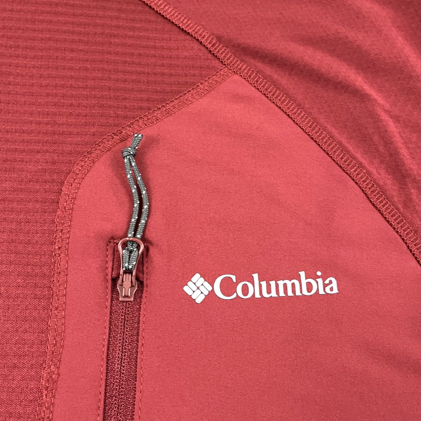 Vintage Columbia Jacket Mens 2XL Red Quarter Zip Pullover Zipped Pocket Long Sleeve Casual Outdoor Sports Jacket Men XXL Red Size US XXL / EU 58 / 5 - 2 Thumbnail