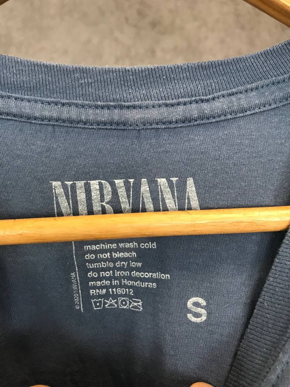Band Tees Nirvana rock band overprinted tee Size US S / EU 44-46 / 1 - 5 Thumbnail