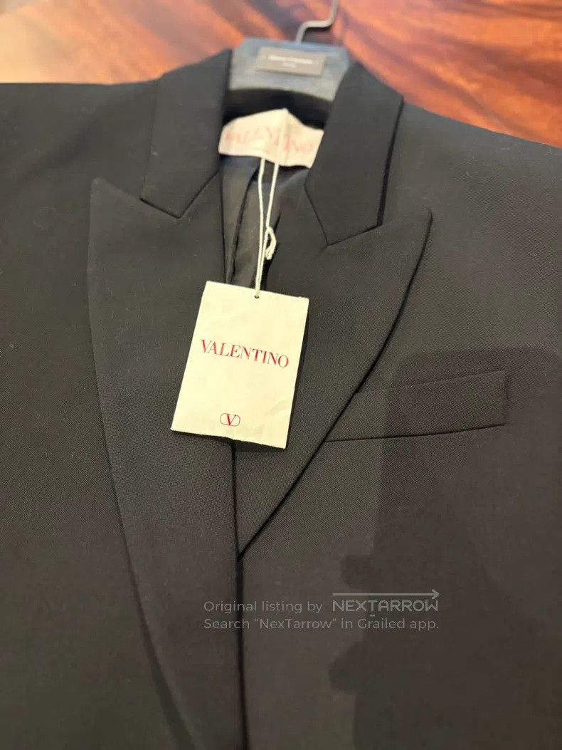 Valentino Valentino Black double-breasted blazer Size 38S - 5 Thumbnail