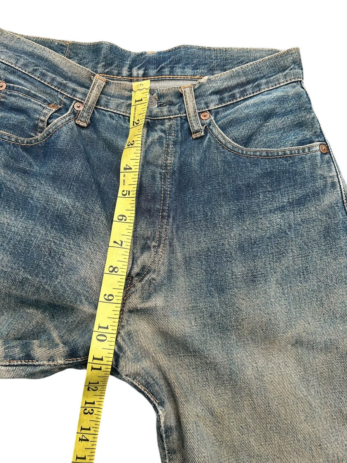 Kapital Vintage FOB Selvedge Distressed Rusty Mudwash Denim Jeans Size US 28 / EU 44 - 16 Thumbnail