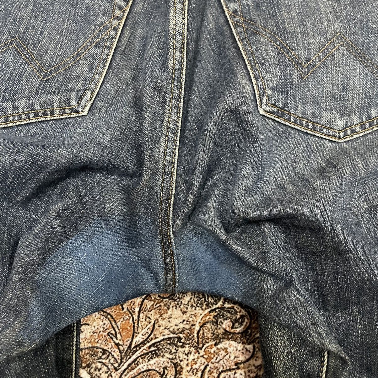 Edwin 🔥Vintage Edwin 403 Stoned Washed Ripped Denim Jeans Size US 35 - 10 Thumbnail