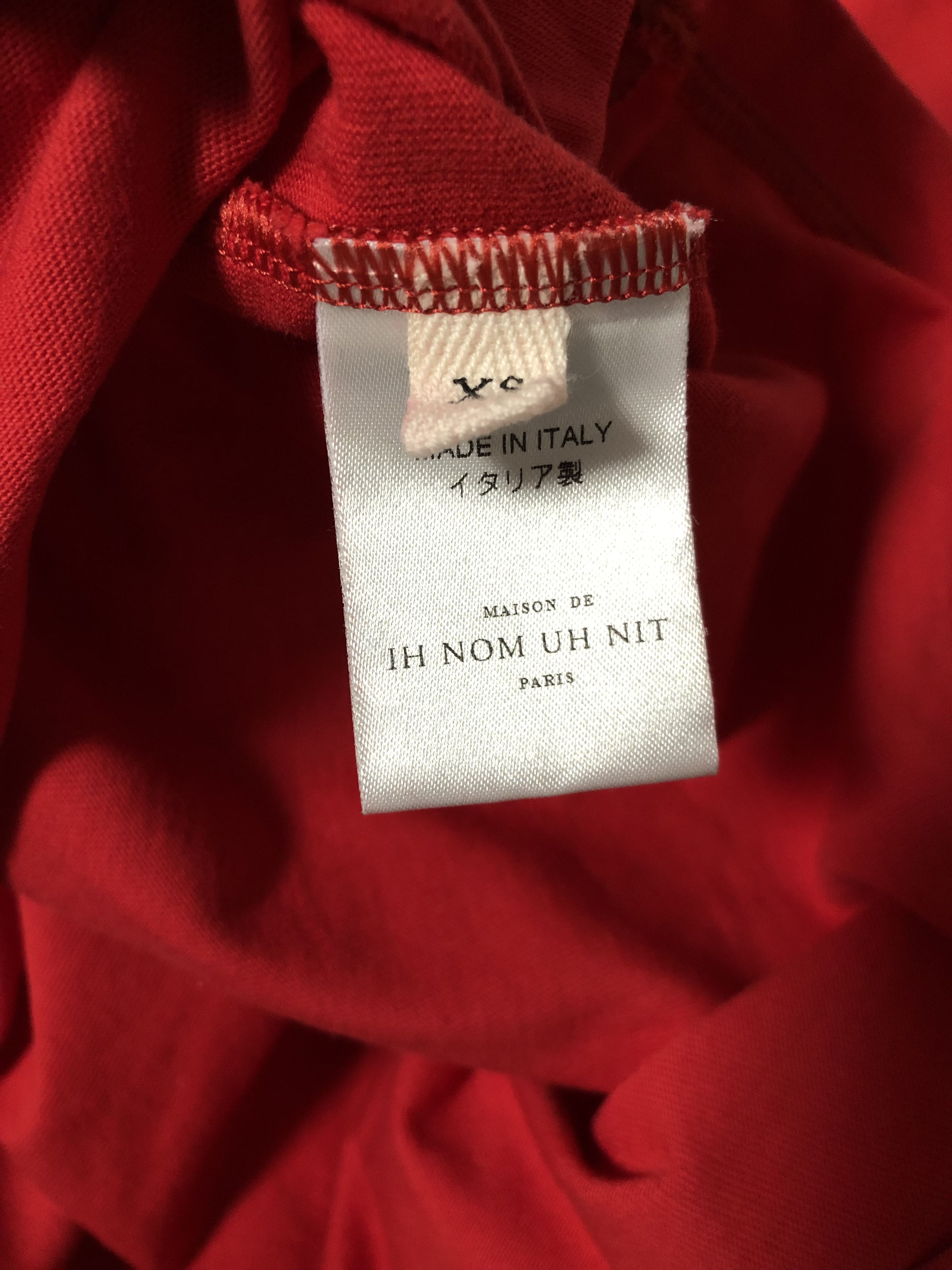 Ih Nom Uh Nit SS17 Eleven T-shirt Red Stranger Things Size US M / EU 48-50 / 2 - 4 Thumbnail