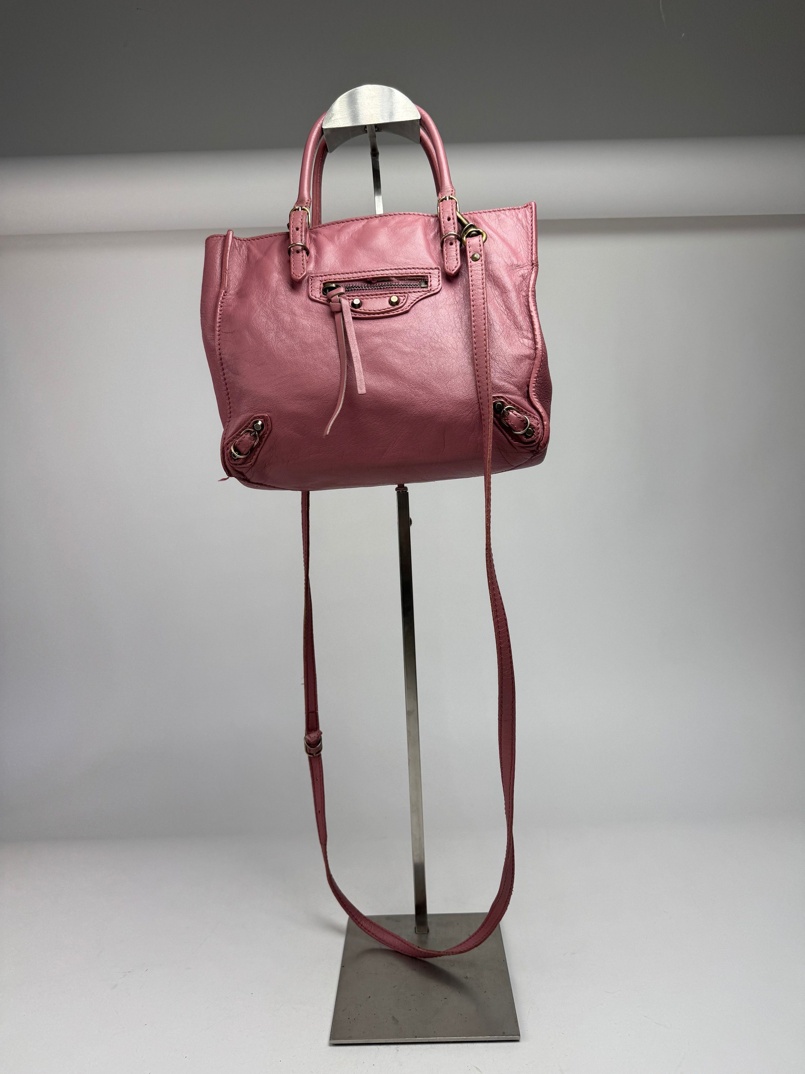 Vintage Mini City Bag Pink