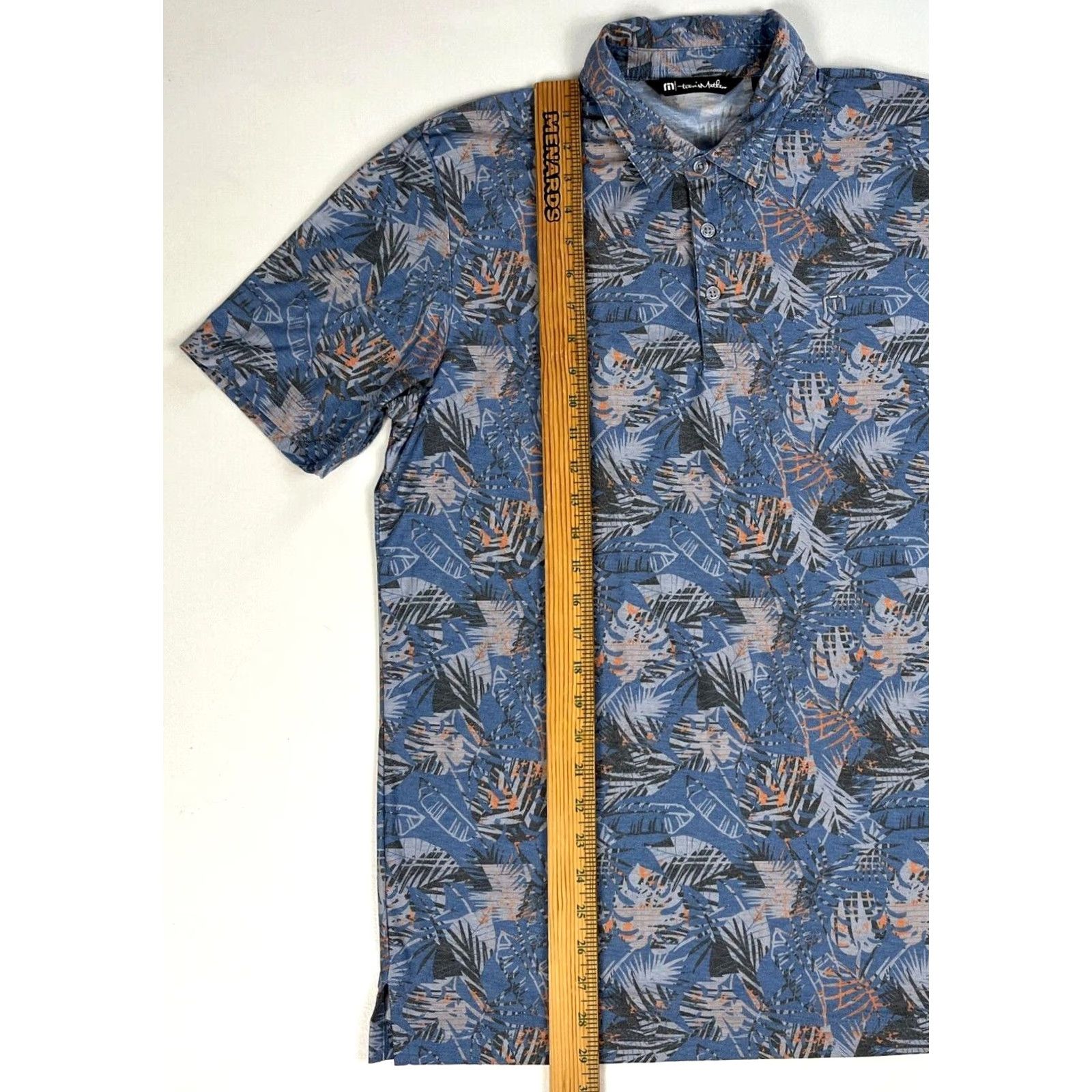 TravisMathew Travis Mathew Polo Shirt Men’s Floral All Over Print Sz L Shirt Size US L / EU 52-54 / 3 - 7 Thumbnail