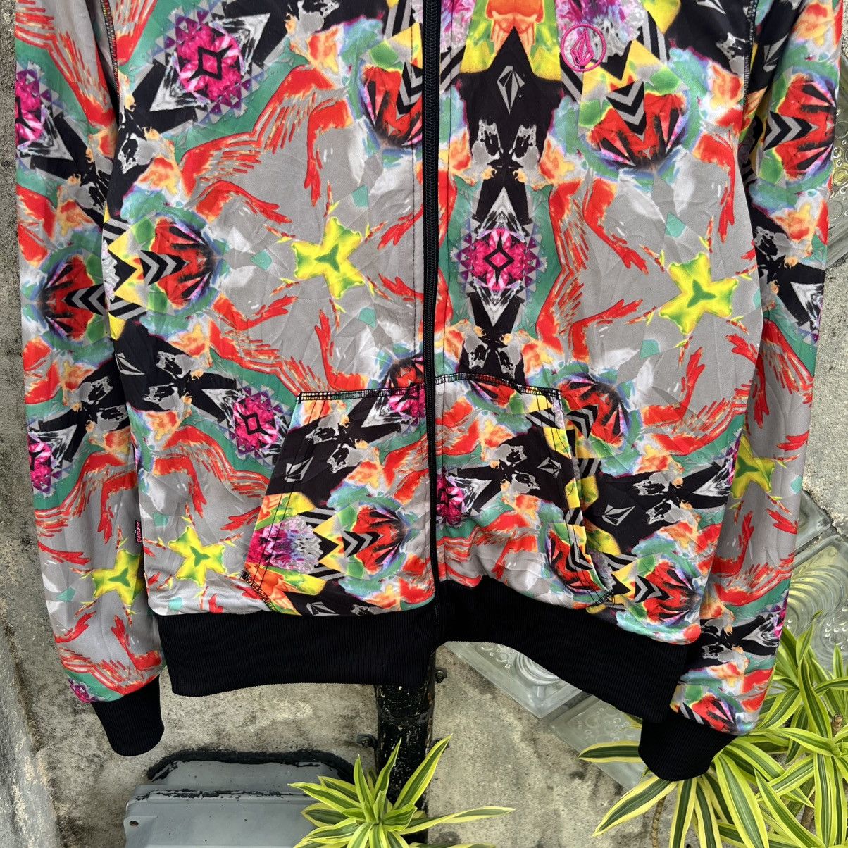 Volcom “VOLCOM” REVERSIBLE OVERPRINT ZIP UP HOODIE Size US M / EU 48-50 / 2 - 5 Thumbnail