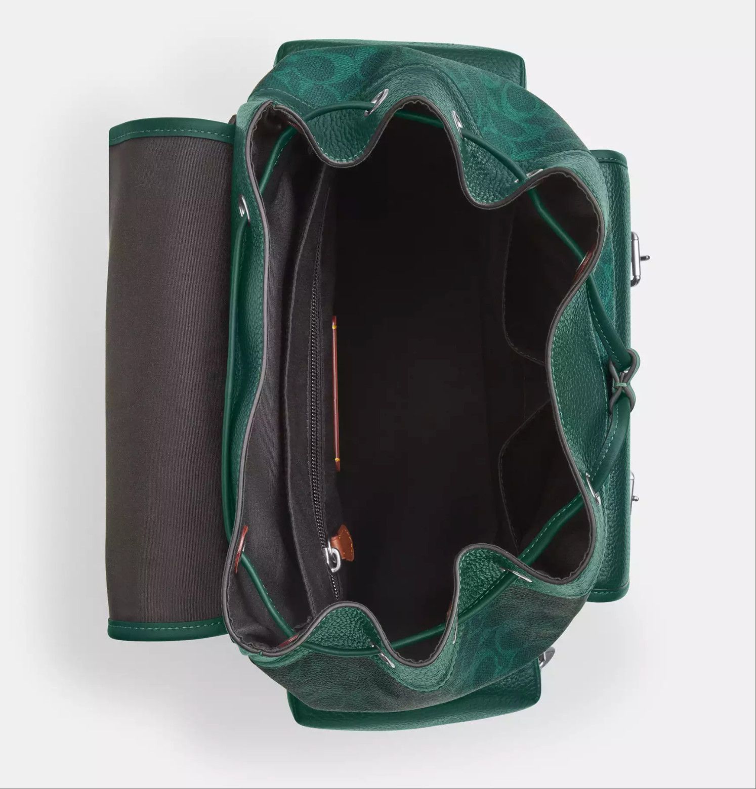 Coach Sprint Backpack In Colorblock Signature Canvas CBI12 Size ONE SIZE - 9 Thumbnail