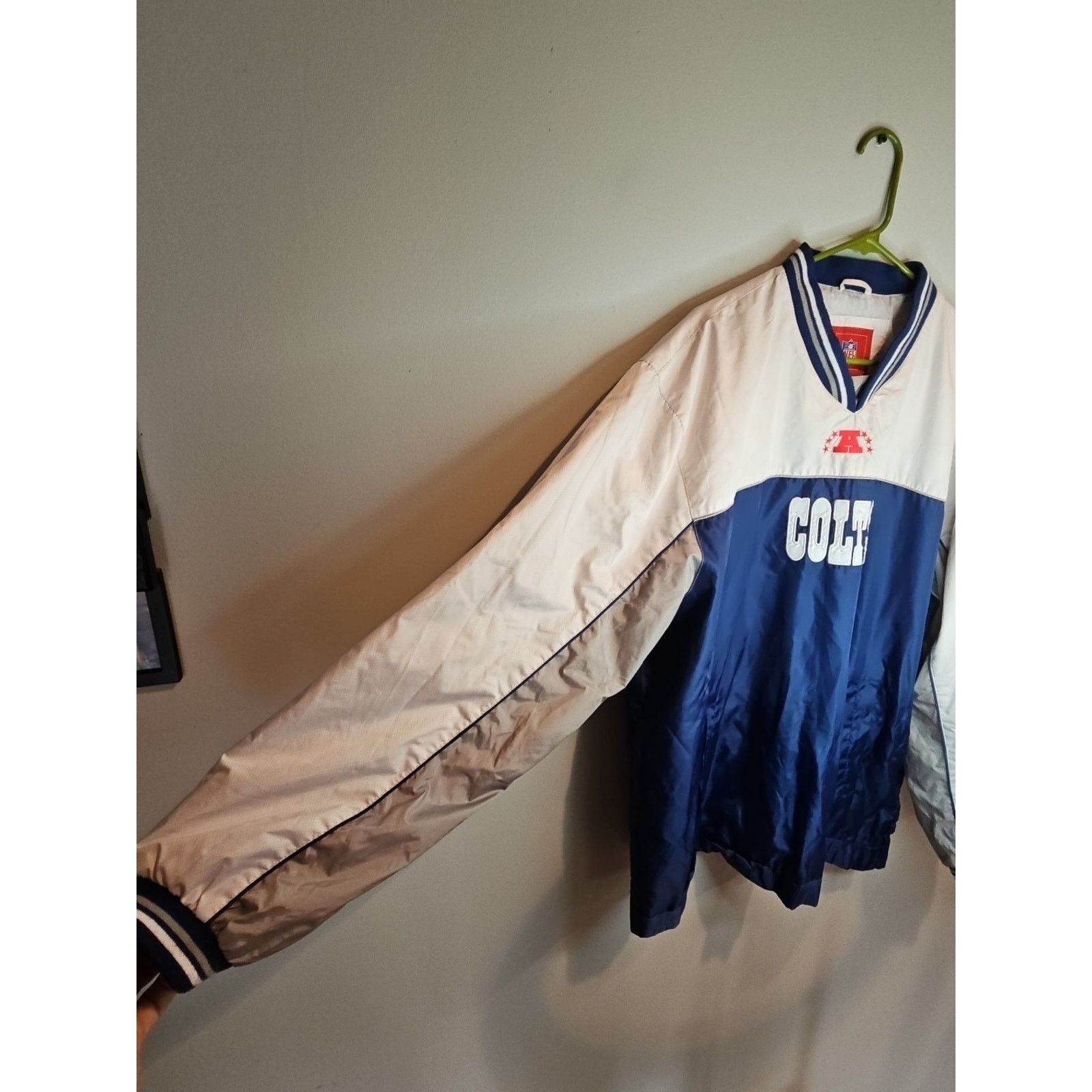 NFL Indianapolis Colts Jacket Windbreaker Mens XL NFL Team GIII Size US XL / EU 56 / 4 - 5 Thumbnail