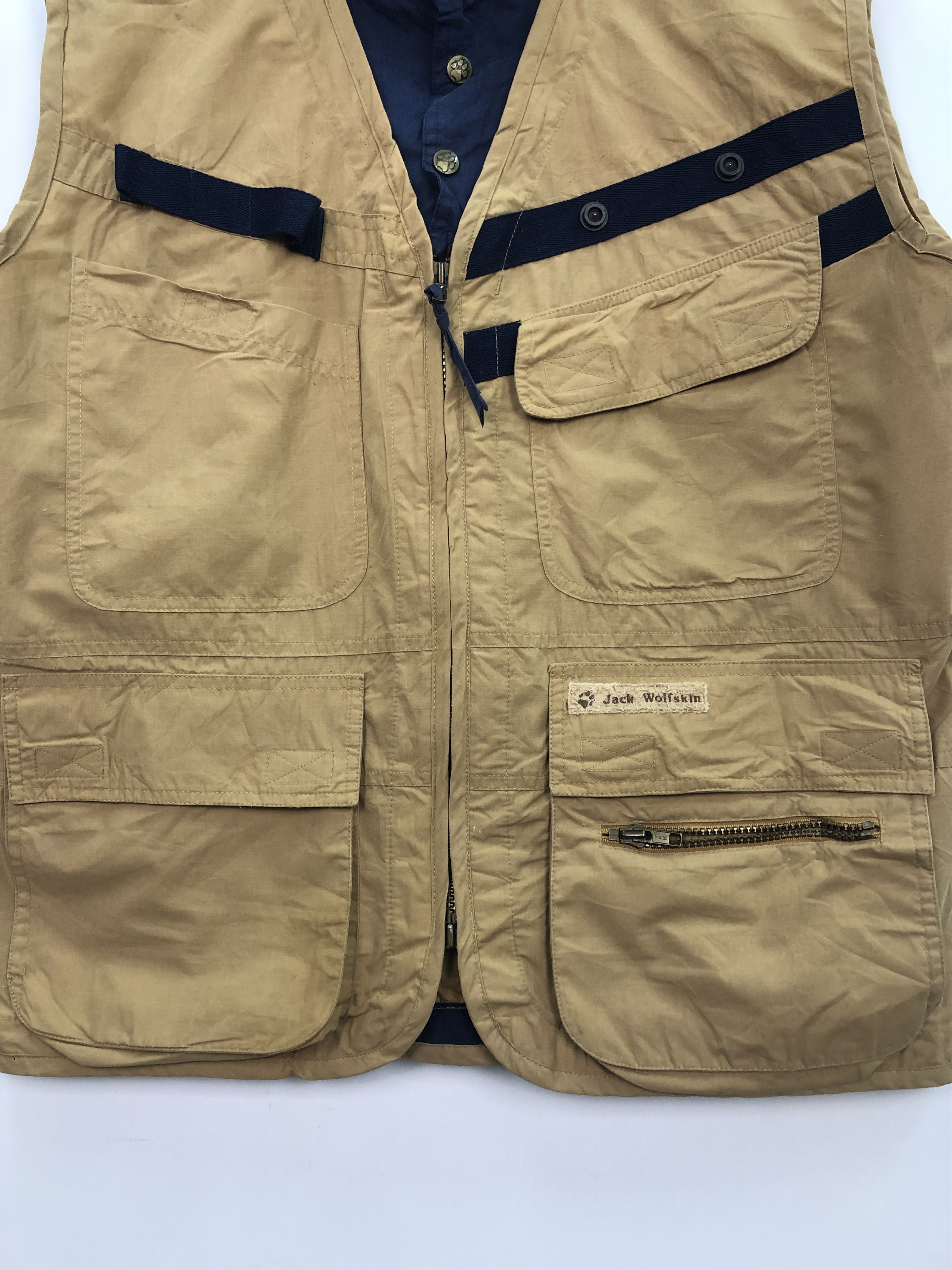Jack Wolfskin Vintage Vest Jack Wolfskin J0181 Size 40S - 5 Thumbnail