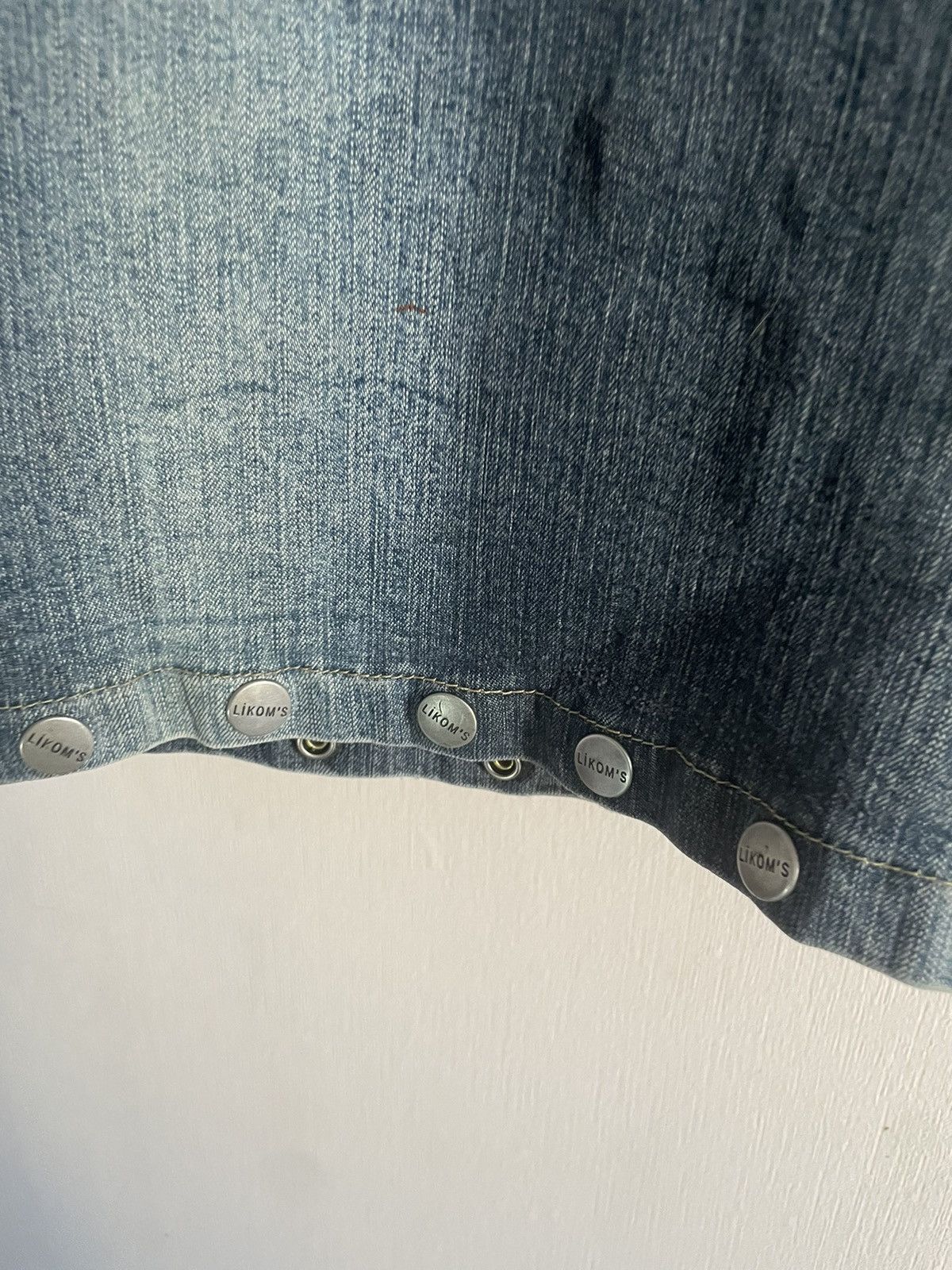 Other × Vintage Mini jeans vintage skirt Size 25" / US 0 / IT 36 - 3 Thumbnail