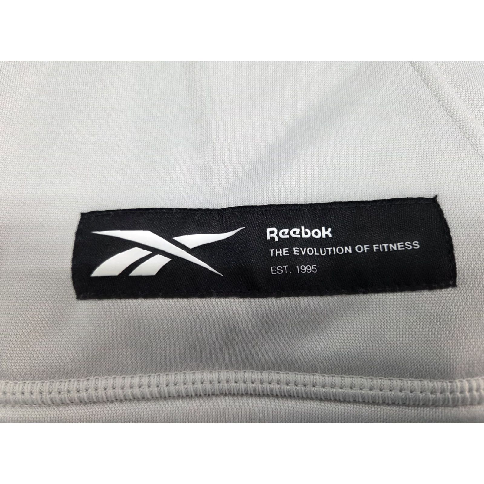 Reebok NWT Reebok Mens Regular Long Sleeve Quantum Hoodie Lt Grey Size L #8358 Size US L / EU 52-54 / 3 - 6 Thumbnail