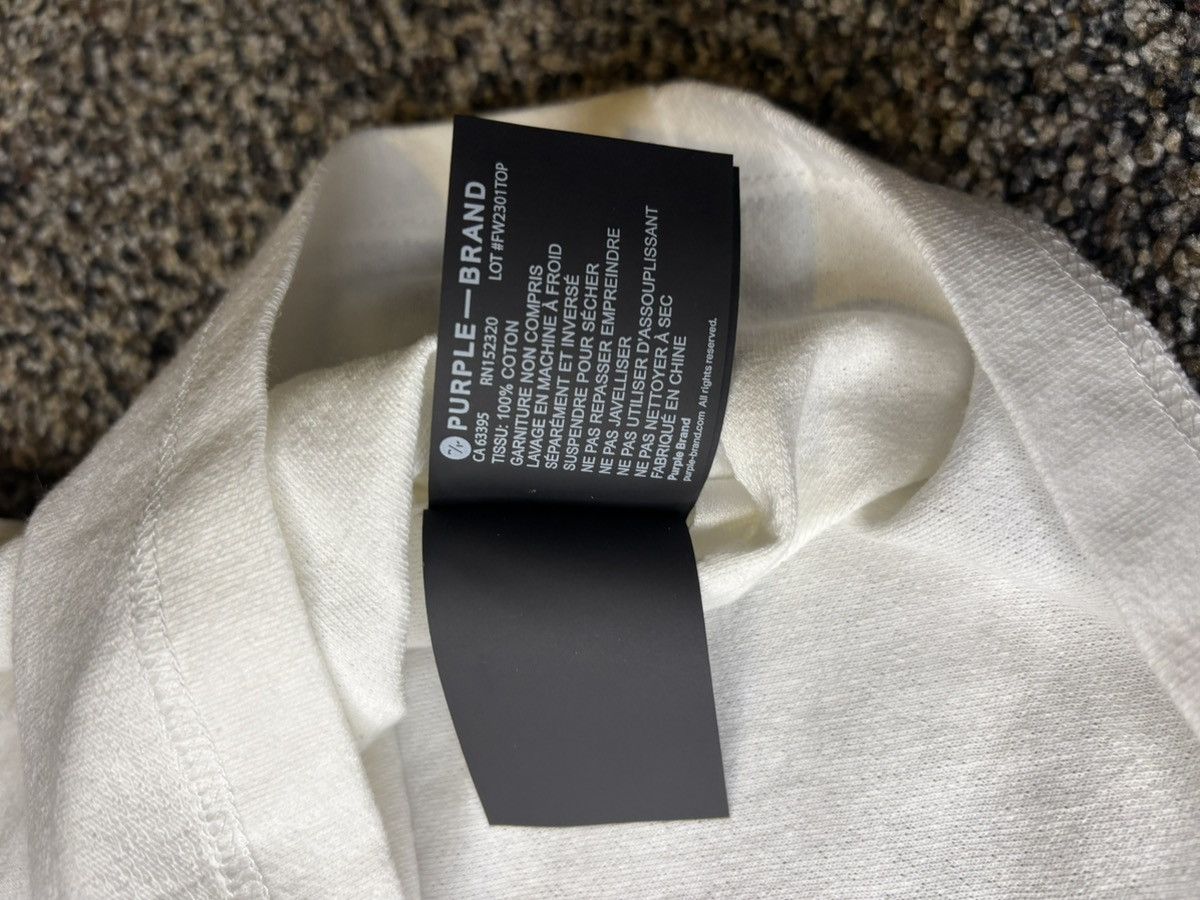 Purple Brand Purple Brand Exit tee ‘off-white’ Size US XL / EU 56 / 4 - 6 Thumbnail