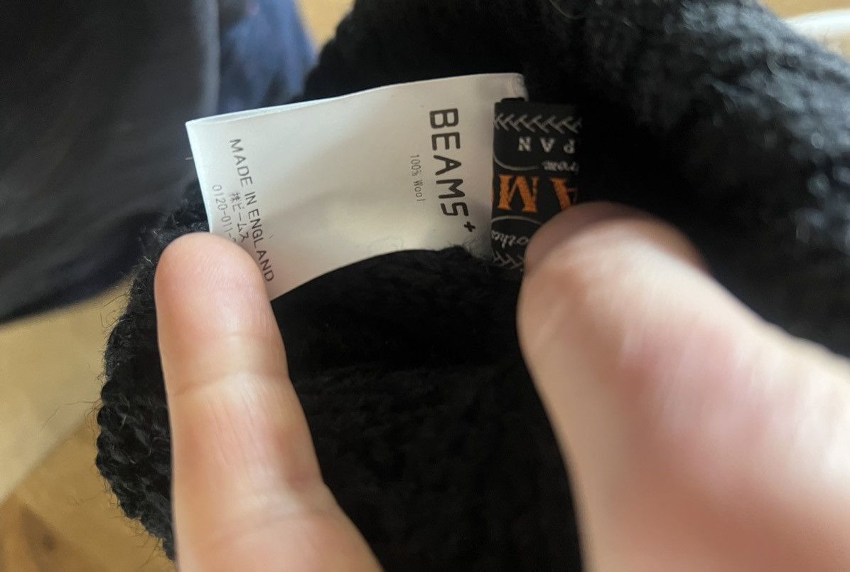 Beams Plus Wool knitted beanie Size ONE SIZE - 4 Thumbnail