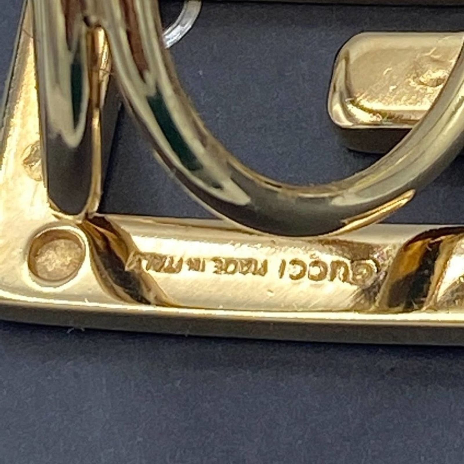 Gucci Gucci G Logo Gold tone Scarf Ring Size ONE SIZE - 6 Thumbnail