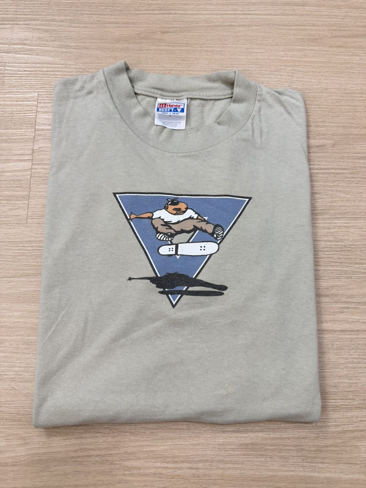 Other Vintage 90s sk8 skateboard tee Size US L / EU 52-54 / 3 - 2 Thumbnail