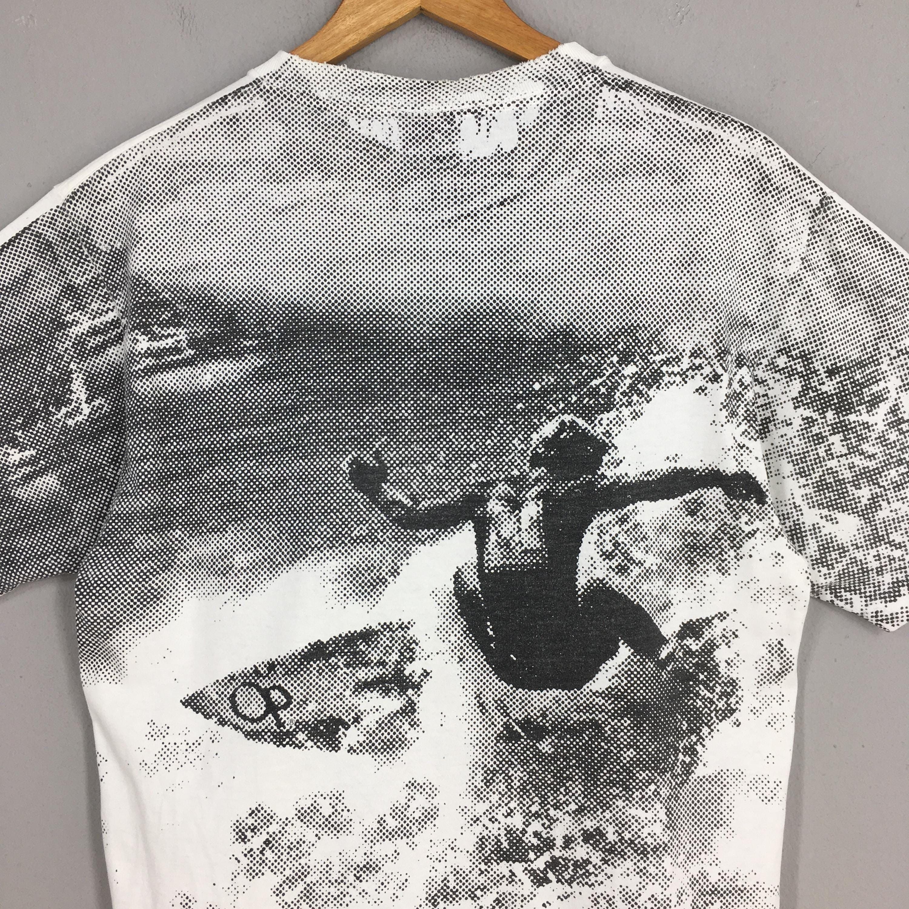 Gotcha × Ocean Pacific Vintage 90s Ocean Pacific Surfer White Tshirt Medium Size US M / EU 48-50 / 2 - 2 Thumbnail