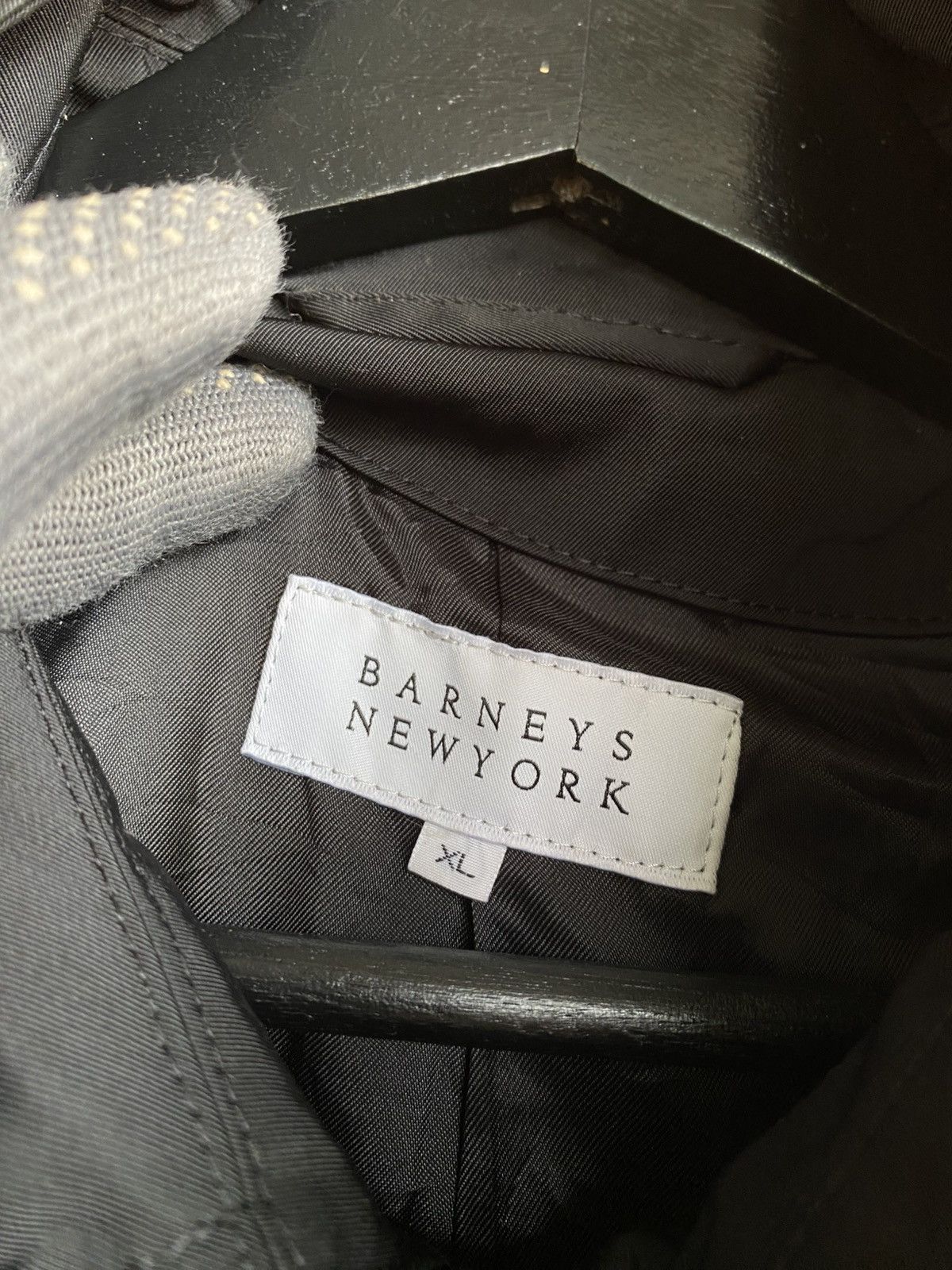 Barneys New York Barneys New York Black Japanese Made Luxury Outerwear Size US XL / EU 56 / 4 - 6 Thumbnail