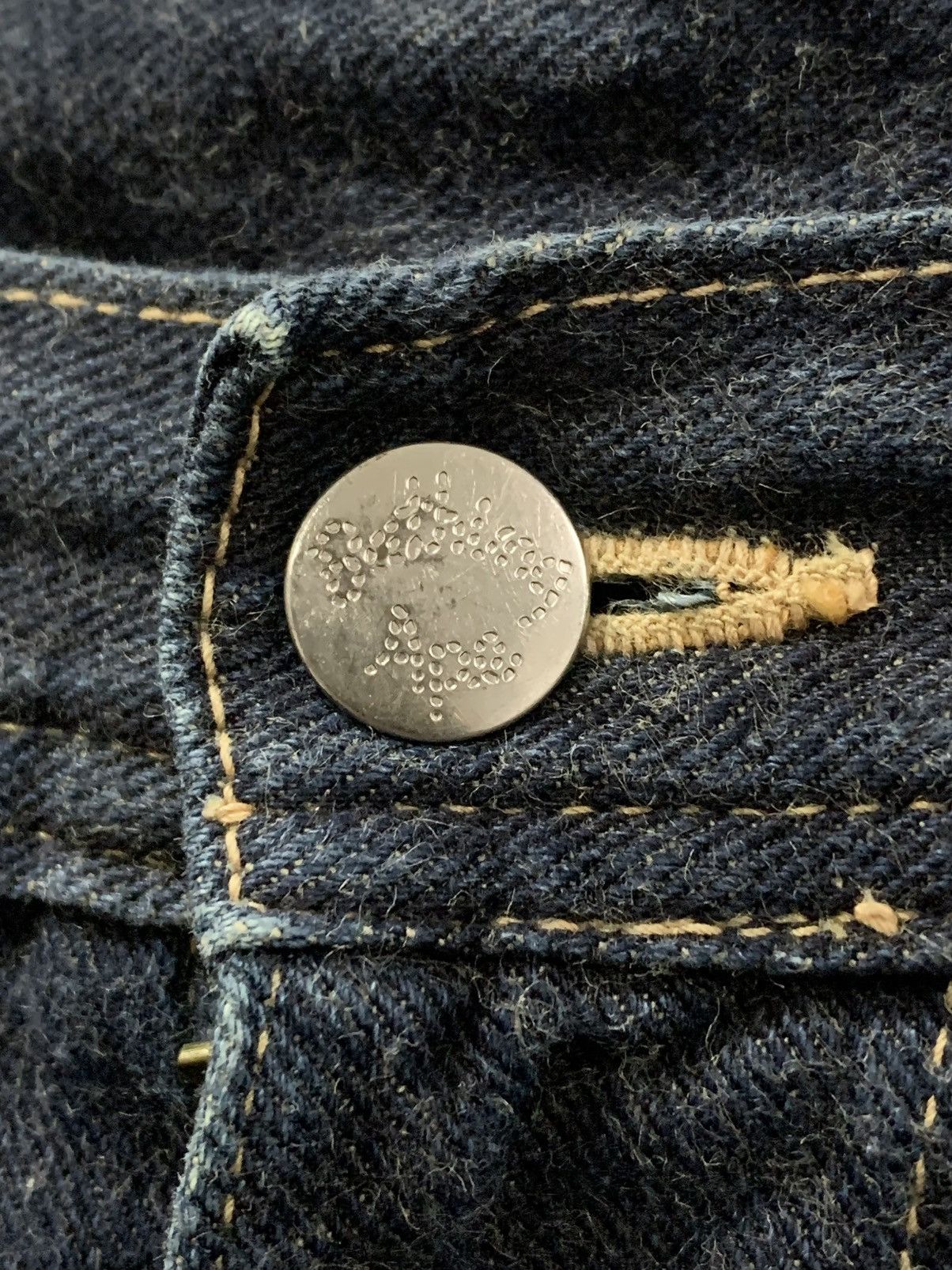 Bape OG BAPE DENIM CARGO PANTS Size US 32 / EU 48 - 5 Thumbnail