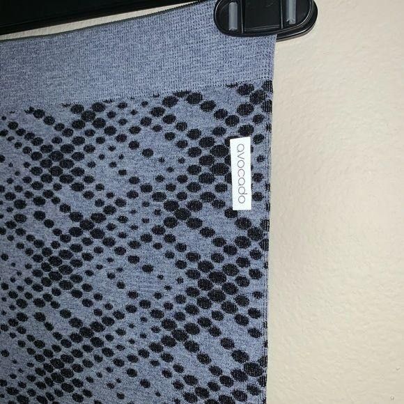Other Avocado Blue and Black Spotted Cable Knit Lounge Yoga Leggin Size 25" / US 0 / IT 36 - 3 Thumbnail