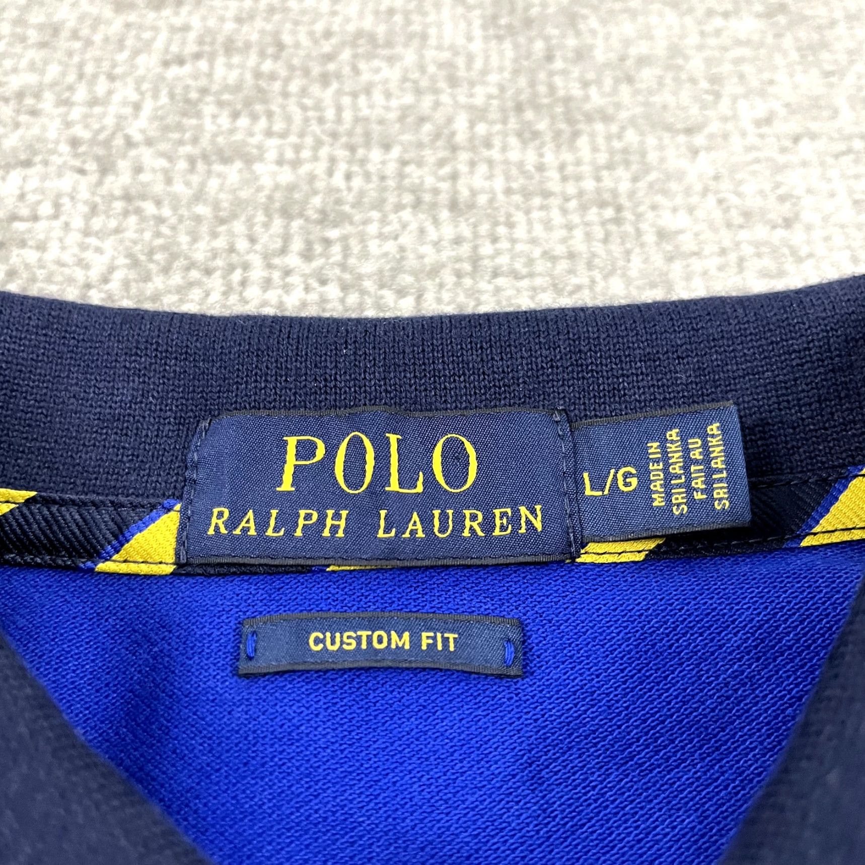 Polo Ralph Lauren VINTAGE Polo Ralph Lauren Polo Shirt Mens Large Red White Blue Embroidered Logo Casual Size US L / EU 52-54 / 3 - 3 Thumbnail