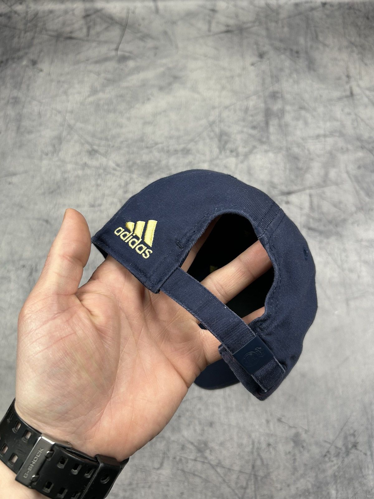 Adidas × Vintage Adidas Real Madrid Centre Logo Cap Soccer Jersey Size ONE SIZE - 6 Thumbnail