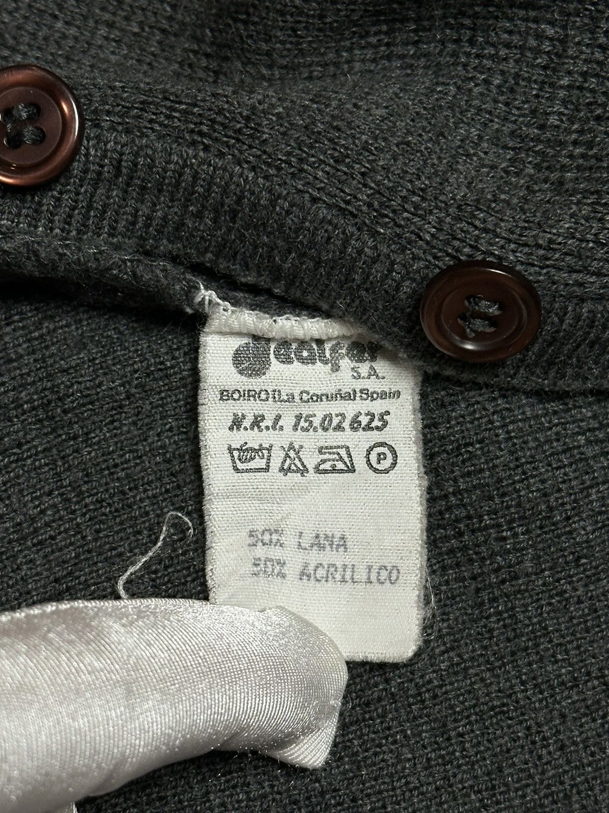 Vintage Vintage 90s Paco Rabanne Paris Wool Button Vest Size US M / EU 48-50 / 2 - 11 Thumbnail