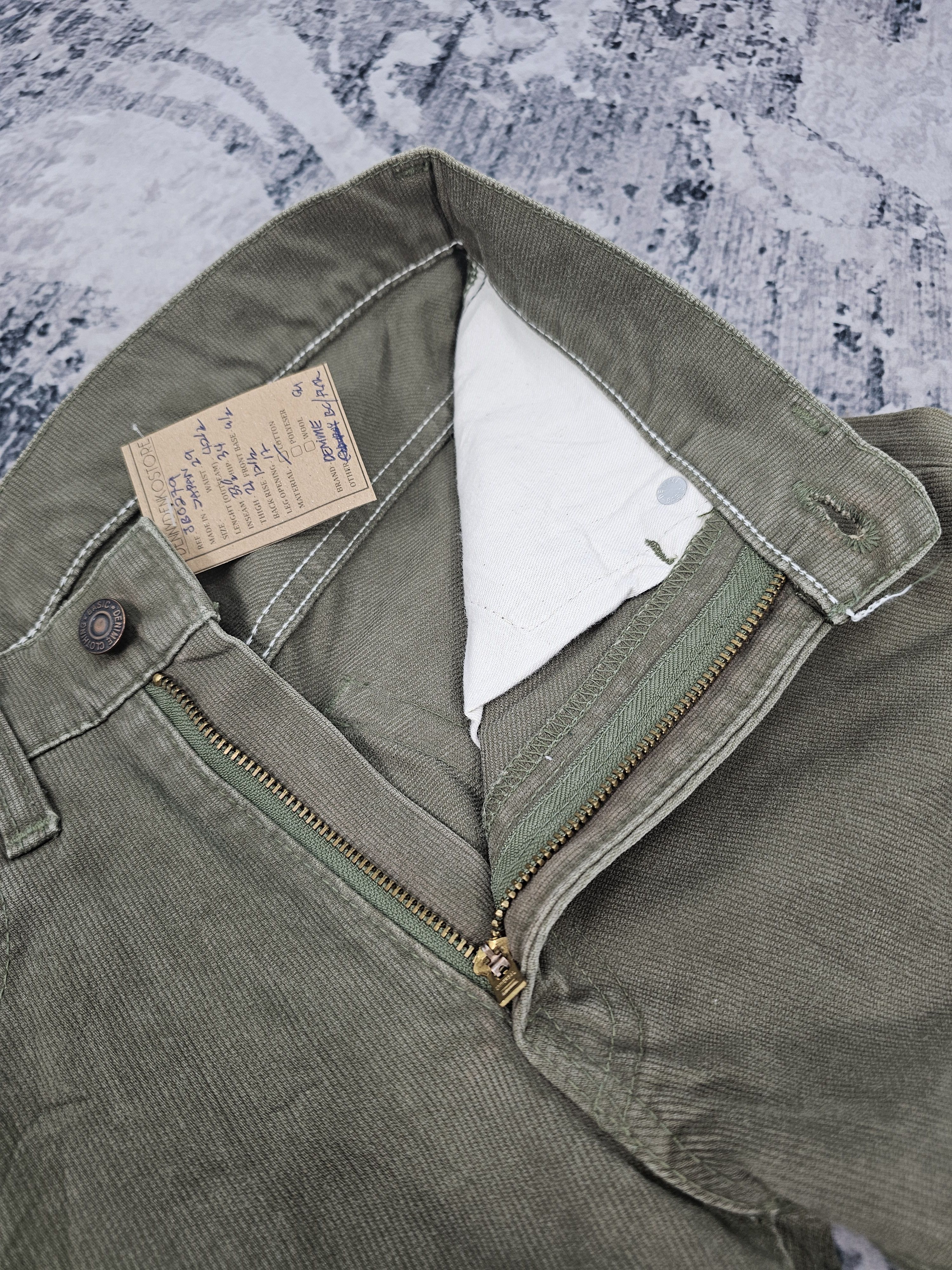 Denime DENIME Green Bootcut Flare Jeans Pants JB0279 Size 29x33.5 Size US 29 - 11 Thumbnail