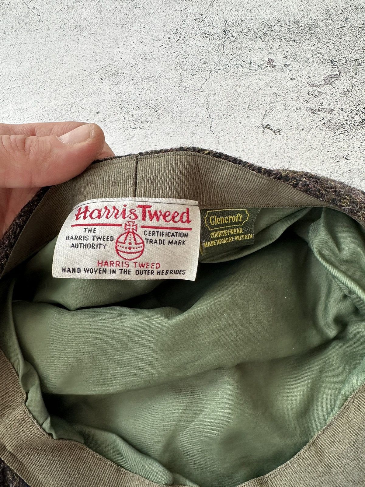 Harris Tweed × Vintage Vintage Harris Tweed Wool Hat Cap Size ONE SIZE - 3 Thumbnail