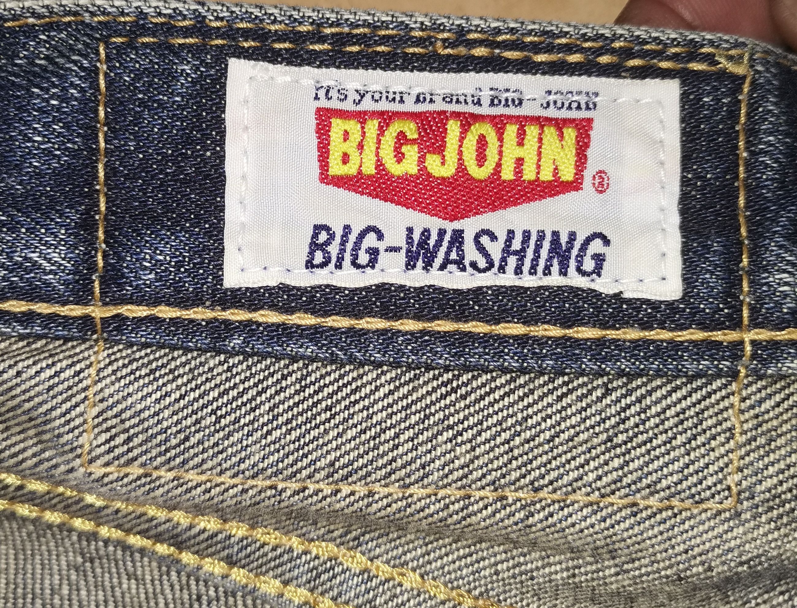 Big John × Japanese Brand × KOJIMA GENES VINTAGE BIG JOHN SEASONED JEANS Size US 30 / EU 46 - 3 Thumbnail