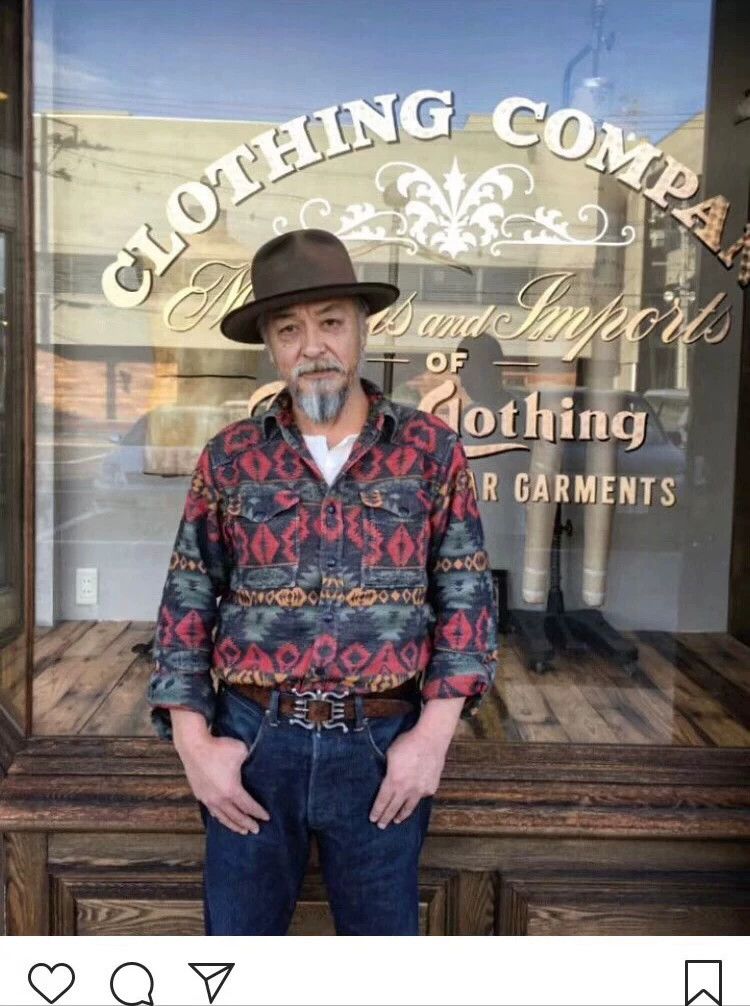 RRL Ralph Lauren RRL Ralph Lauren 2016 Red Green Southwest Shirt Size US S / EU 44-46 / 1 - 2 Thumbnail