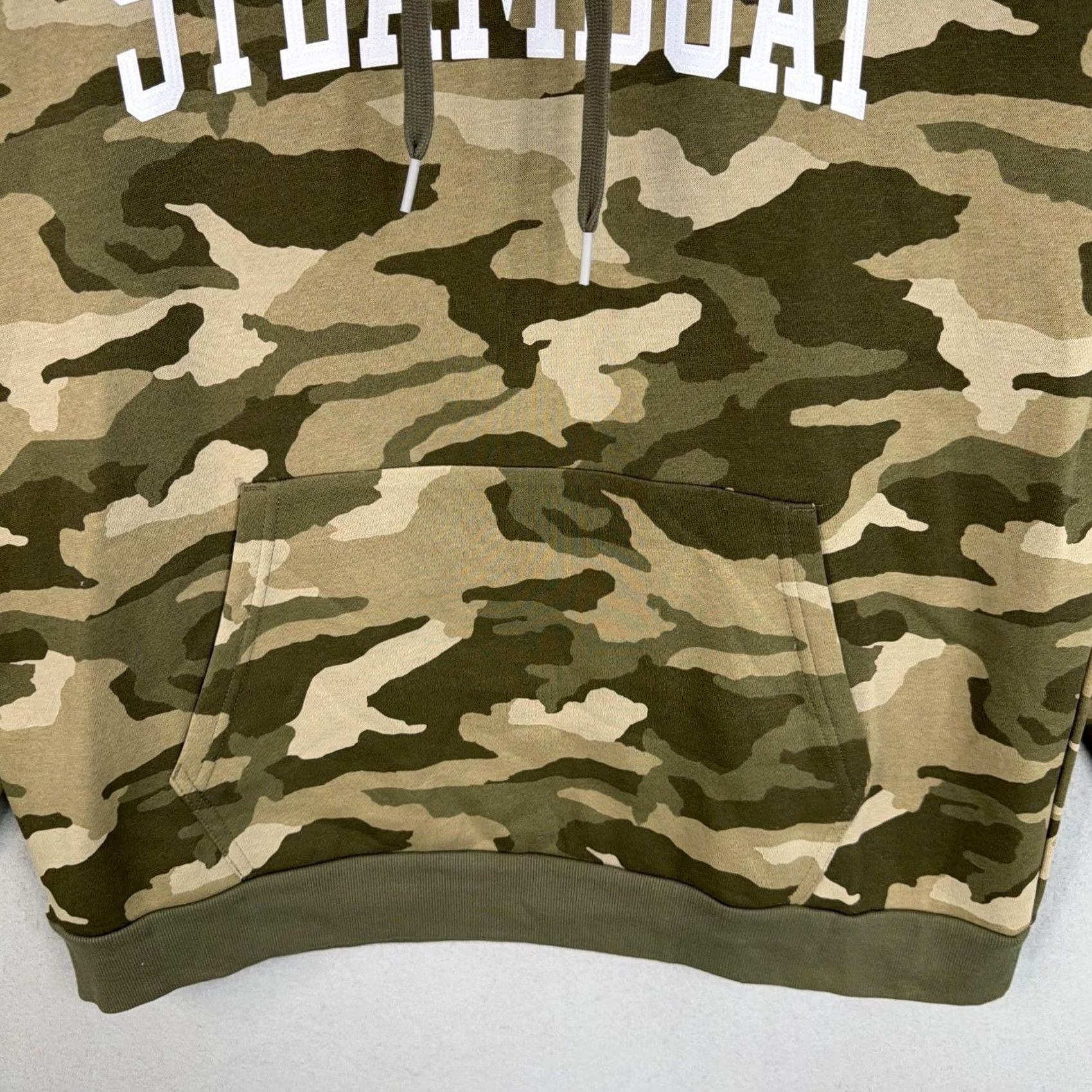 Under Armour Under Armour Hoodie Mens Large Green Camo Steamboat Fleece Pullover NWT Size US L / EU 52-54 / 3 - 3 Thumbnail