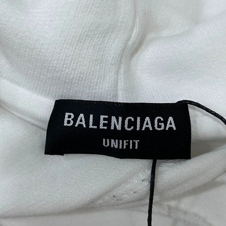 Balenciaga Balenciaga Damaged printed logo hoodie Size US M / EU 48-50 / 2 - 4 Thumbnail